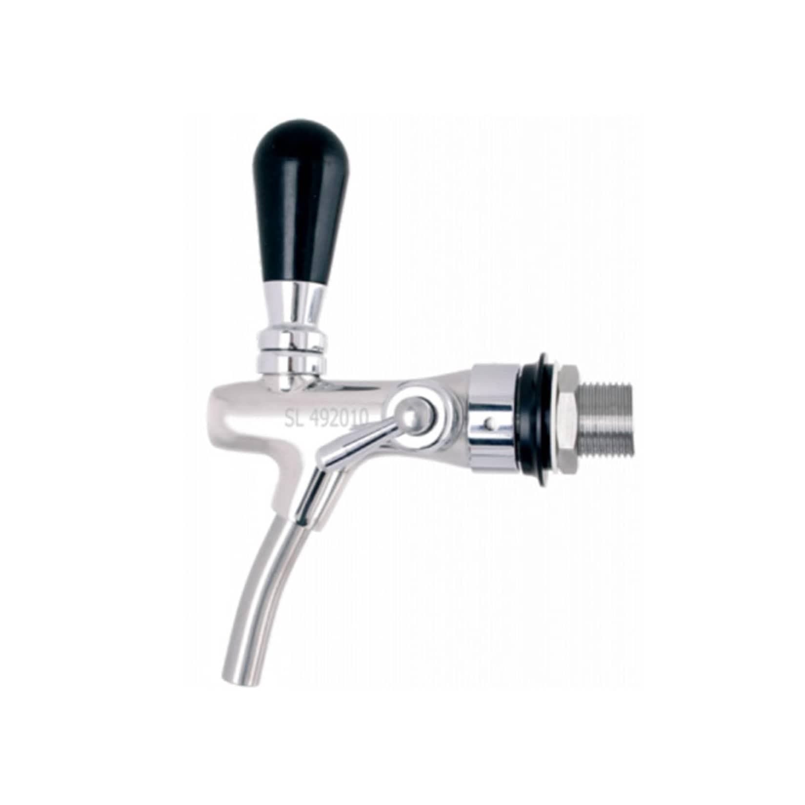 ich-zapfe Zapfhahn Kompensatorhahn Bierzapfhahn Schankhahn Selbstschließend Edelstahl