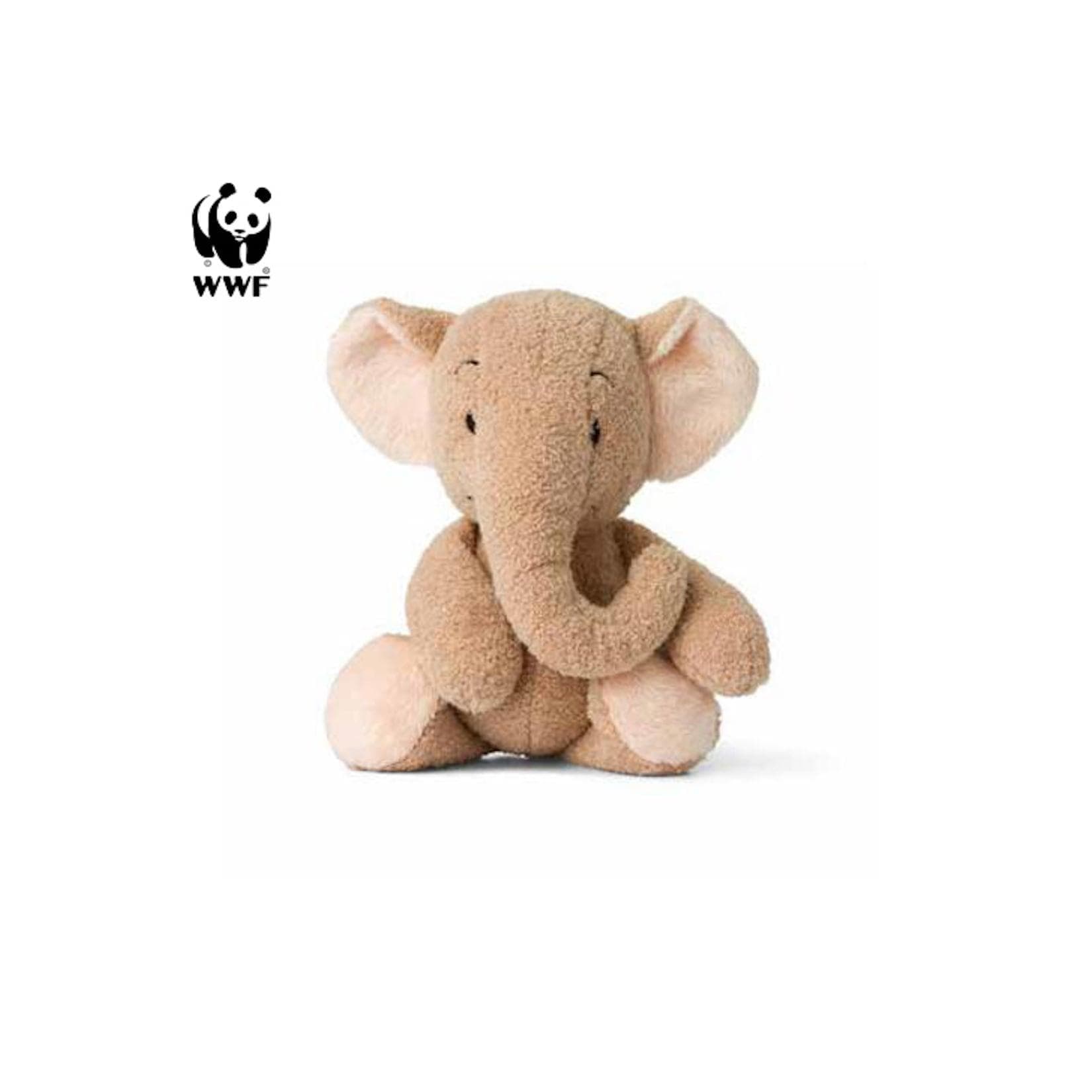 WWF Cub Club Ebu der Elefant Kuscheltier beige 22cm mit Knisterohren