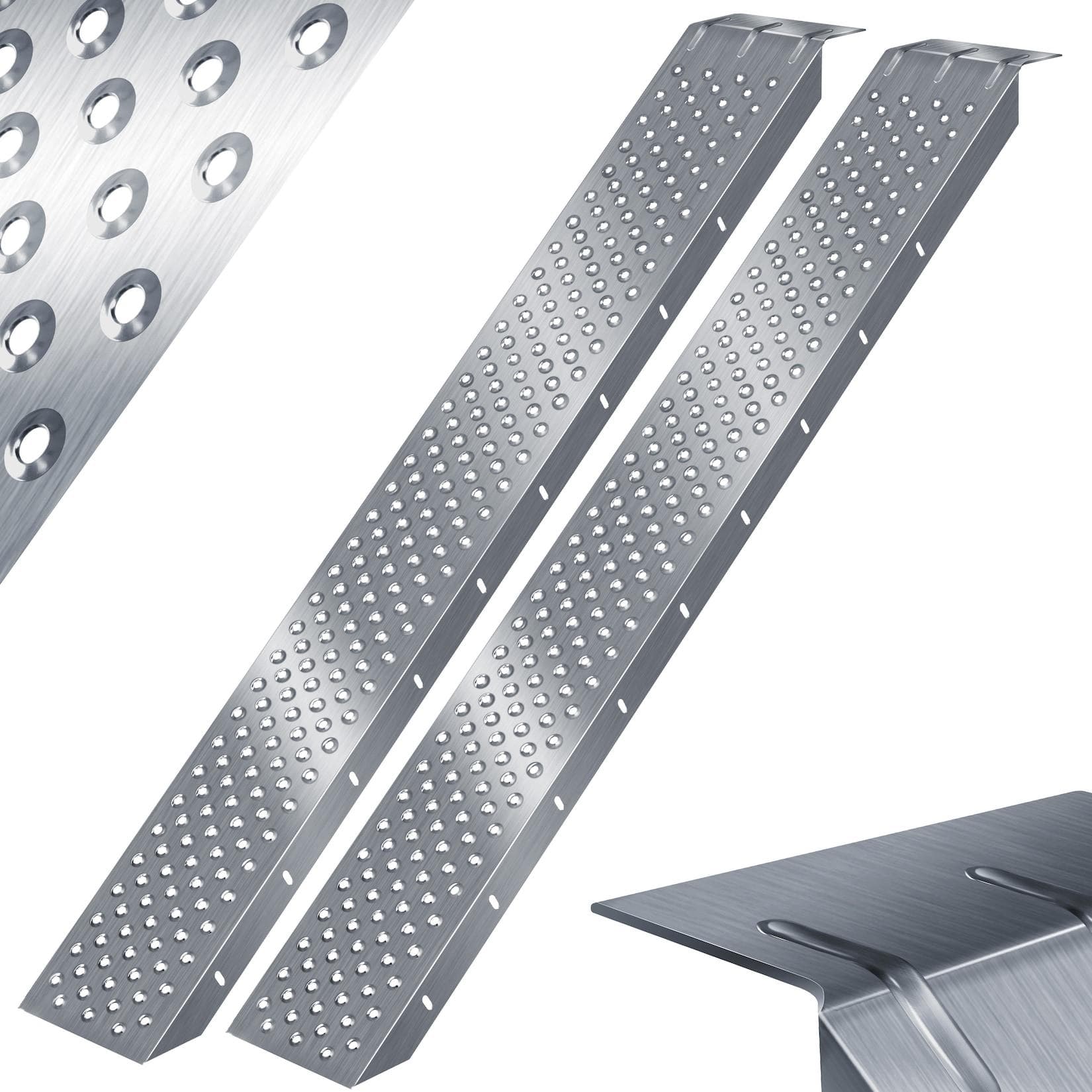 MASKO® 2X Auffahrrampe 400kg Verladerampe