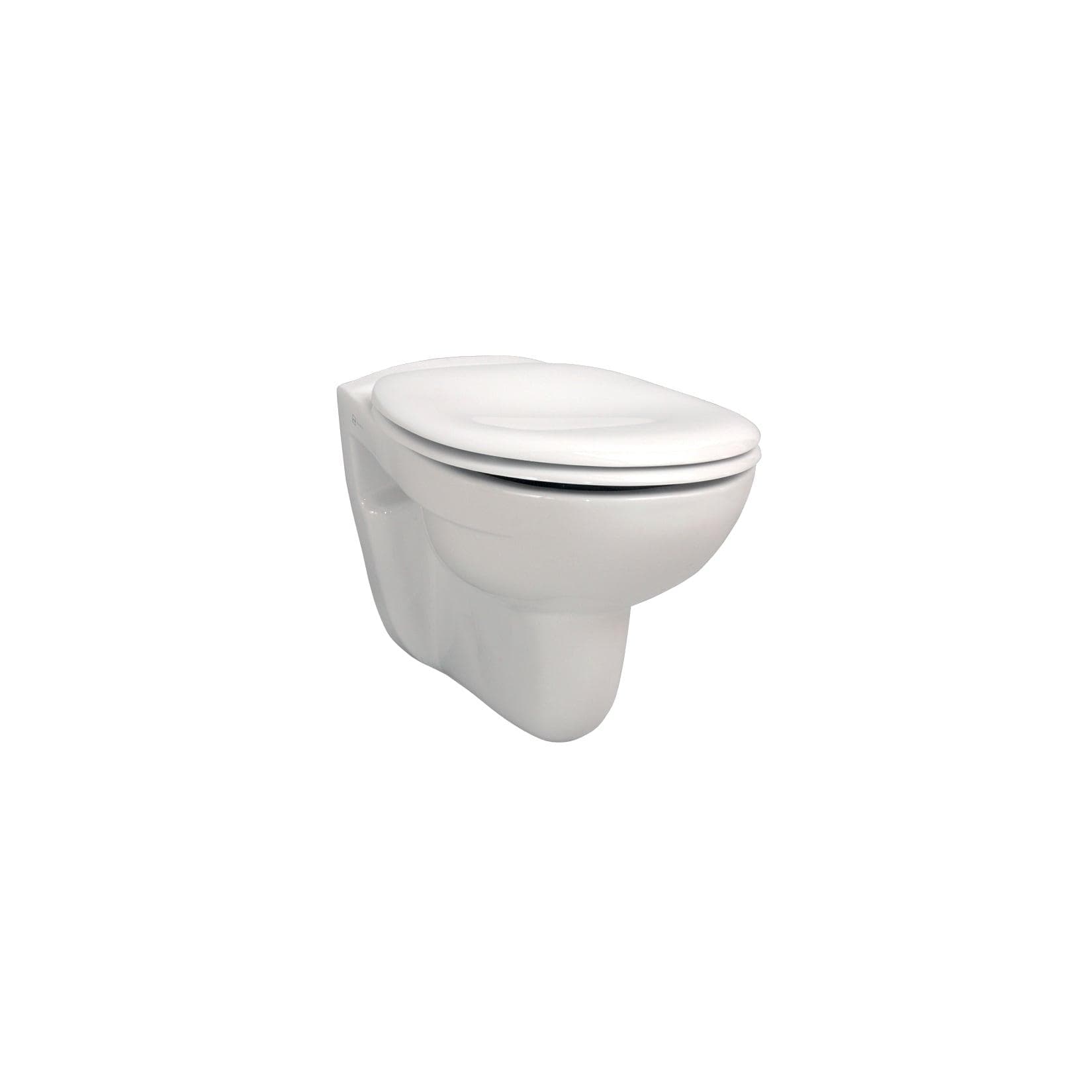 sanicomfort Base Wandflachspülklosett 525 x 355mm Weiß