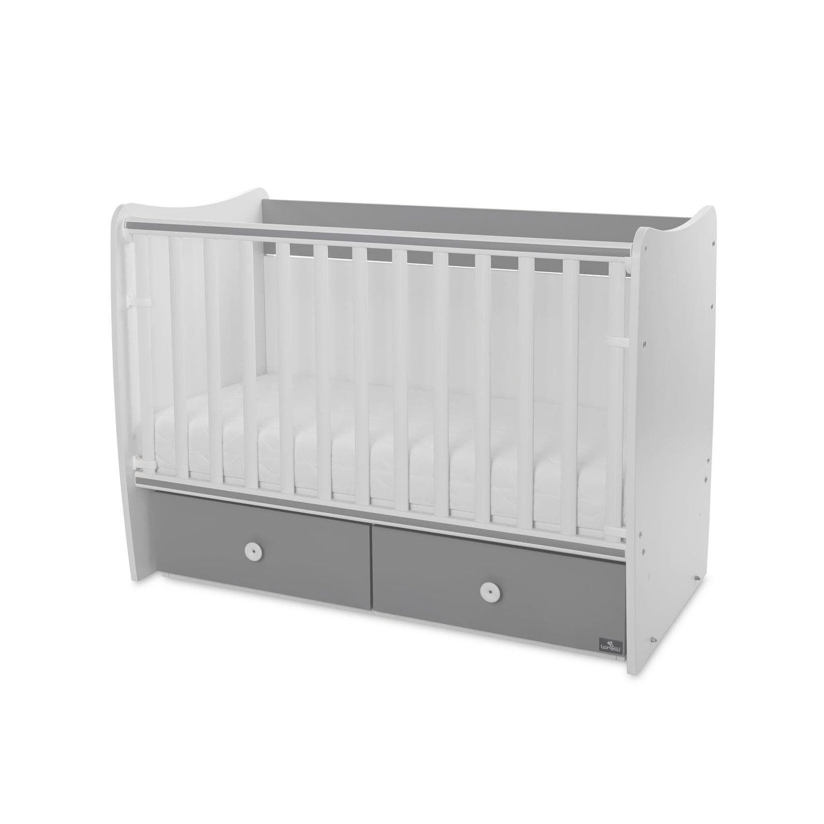 Babybett MATRIX NEW mit 2 Ebenen und Schubladen