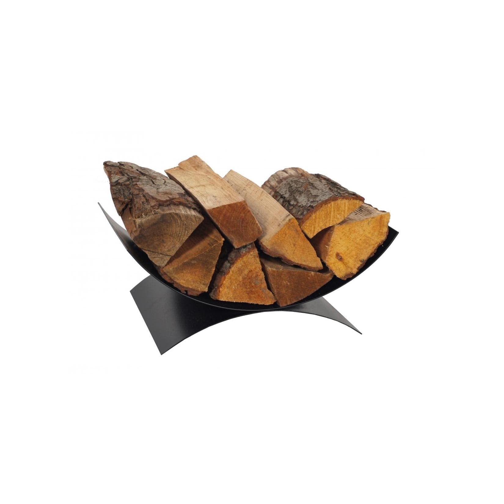 MAGNUS Kaminholzkorb Stahl Schwarz K14