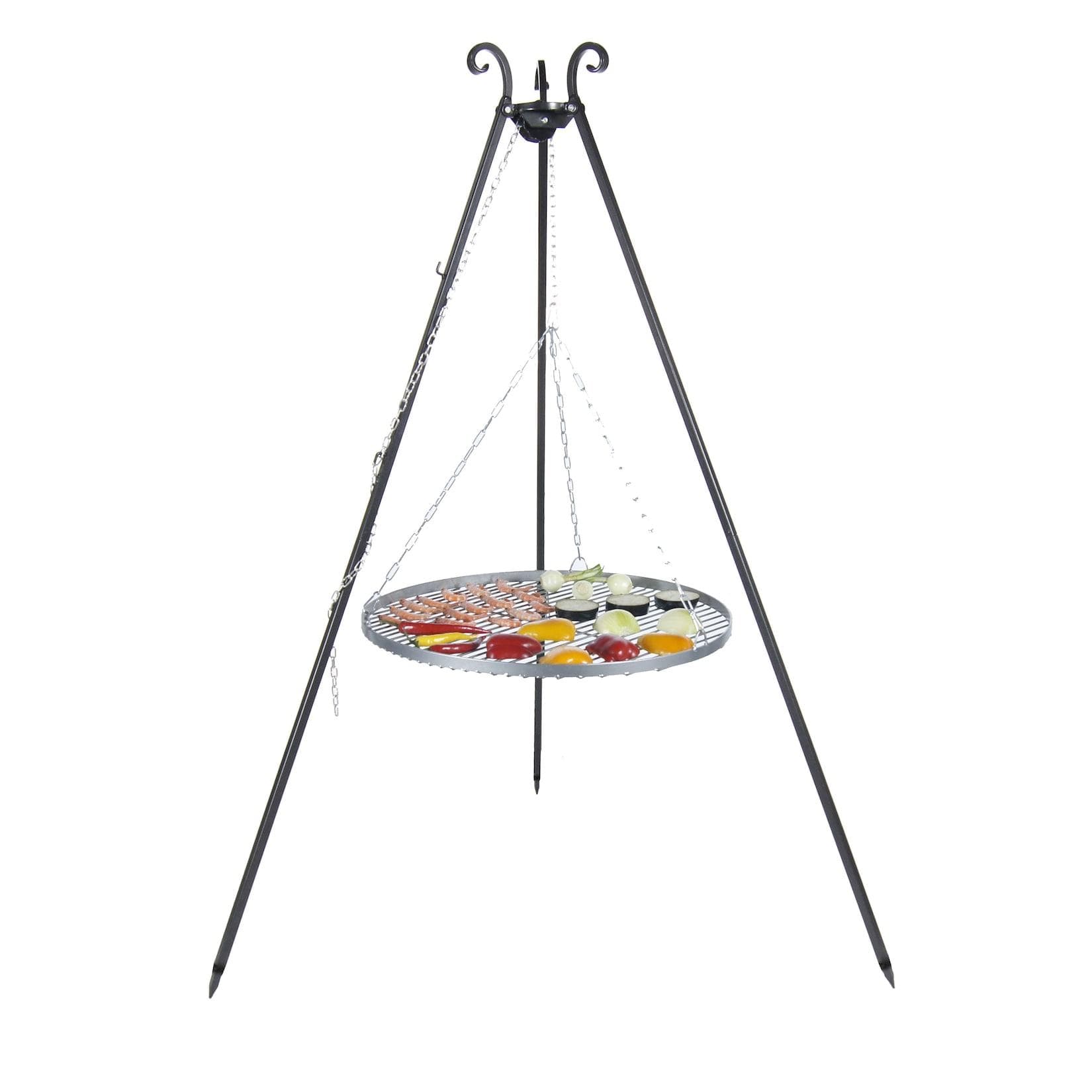 Farmcook Dreibein Schwenkgrill Viking Ø 60 cm Edelstahl