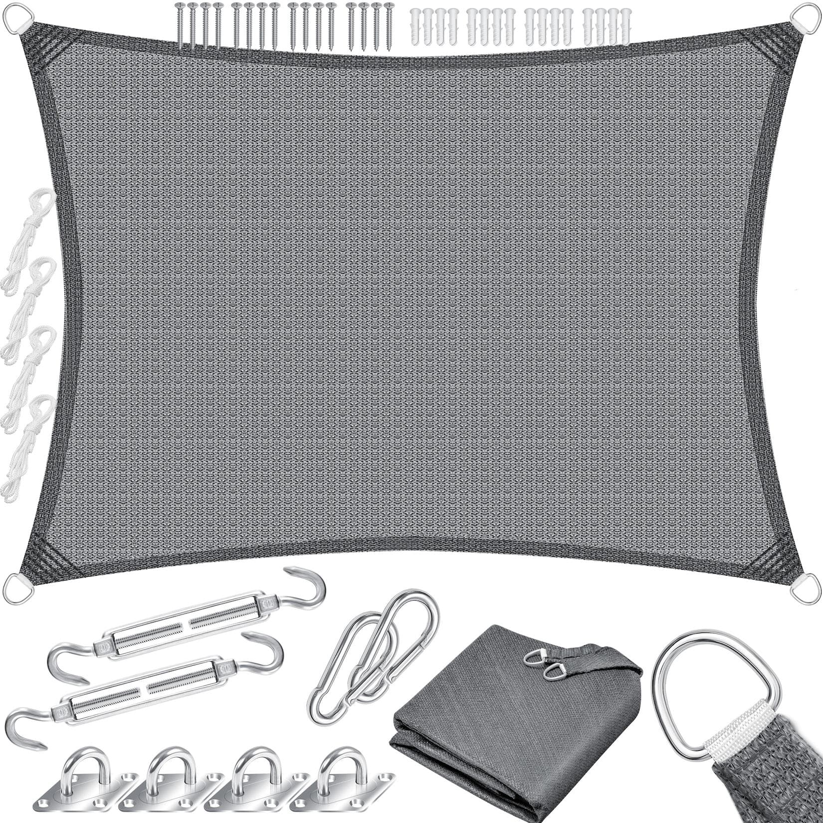 KESSER Sonnensegel Sonnenschutz HDPE Gewebe