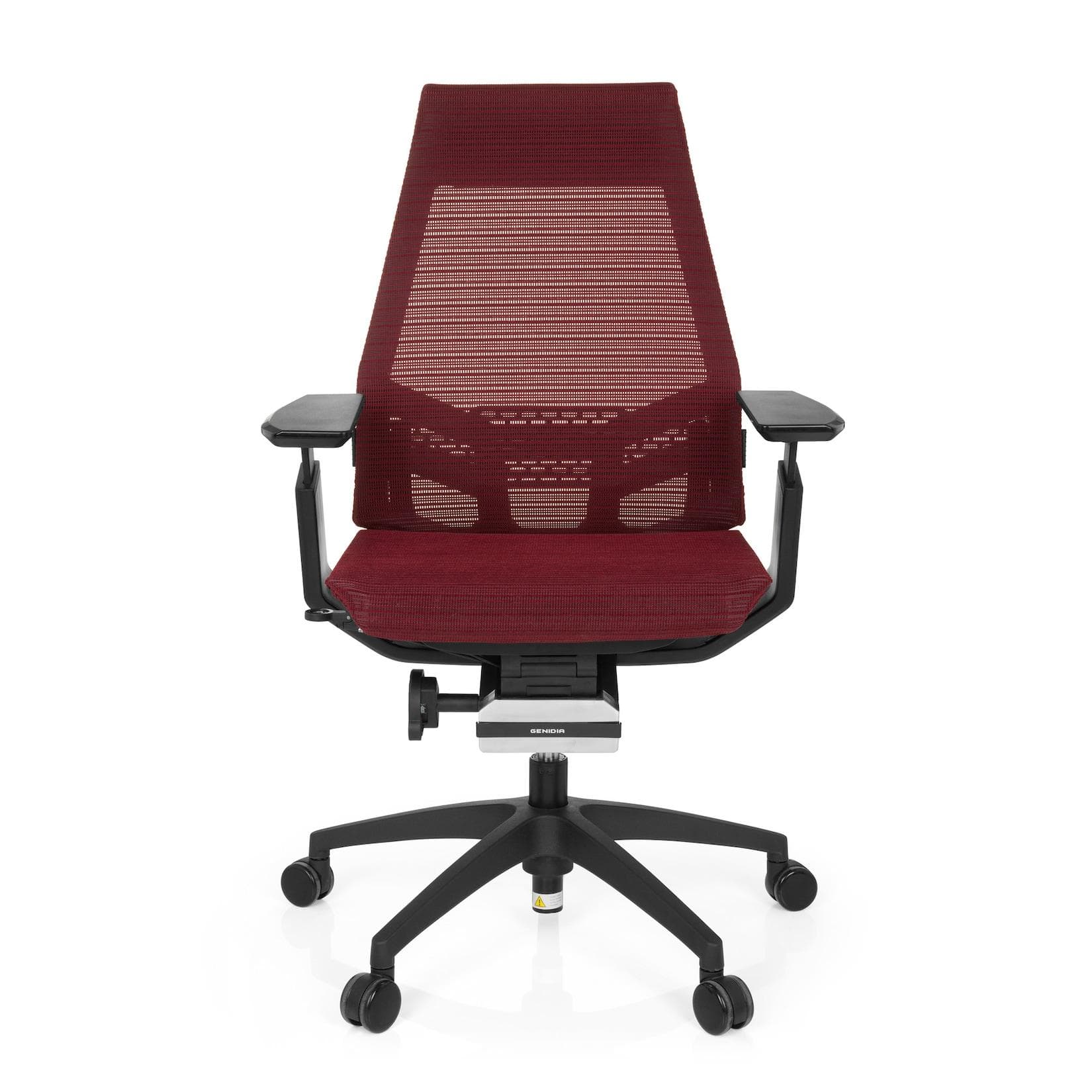 hjh OFFICE GENIDIA SMART BLACK Bürostuhl mit Armlehnen