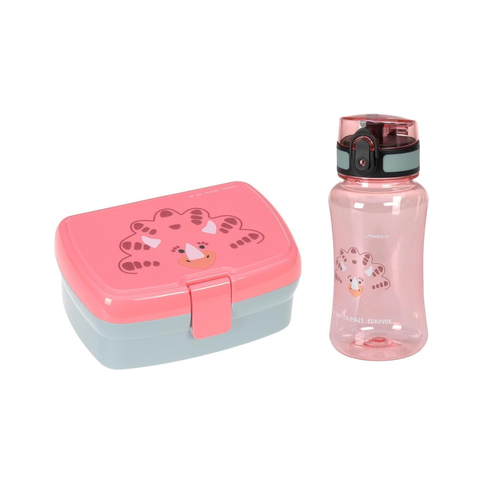 About Friends Brotdose & Trinkflasche Set Lässig