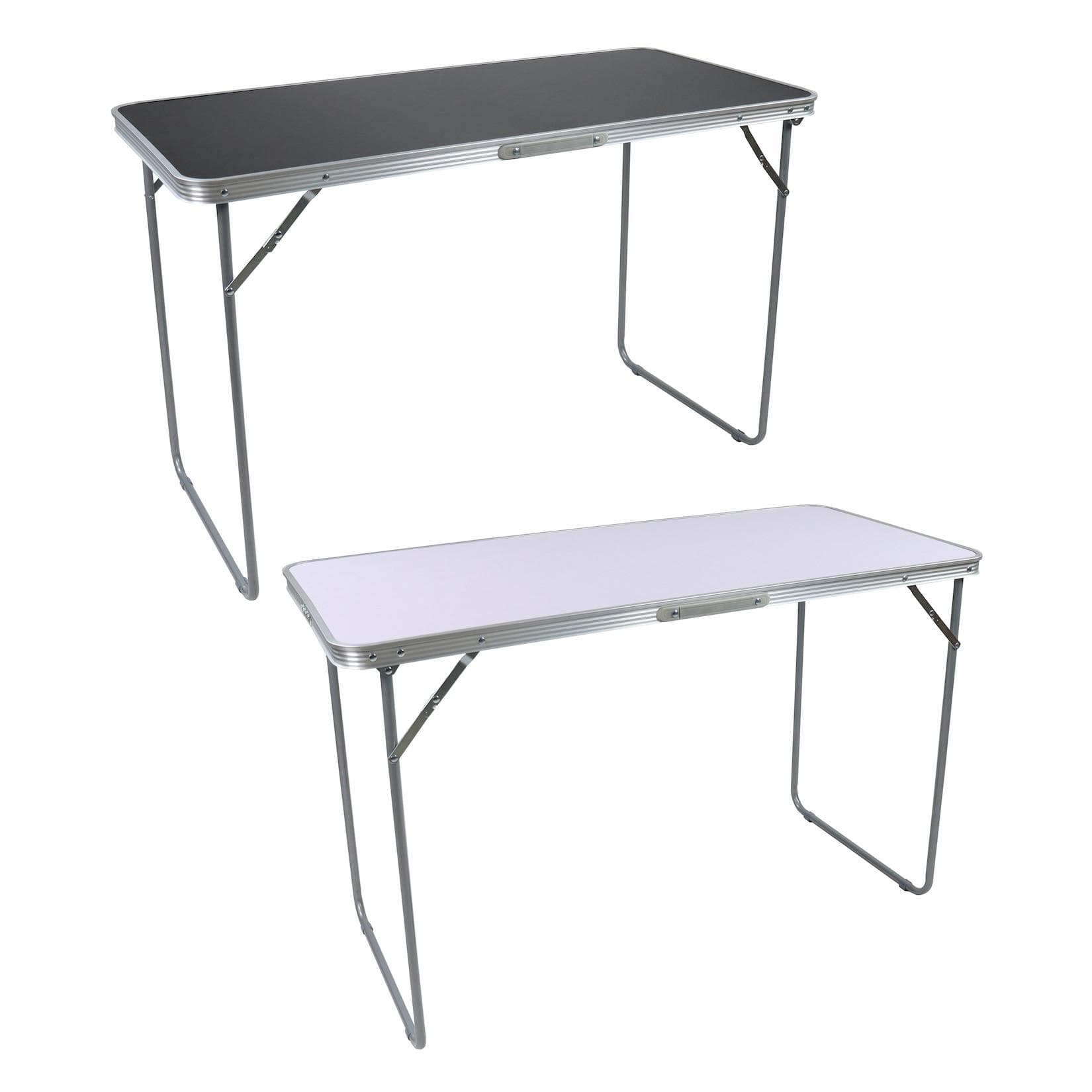 VCM Gartentisch Galdas 110x53 Weiß Klappbar