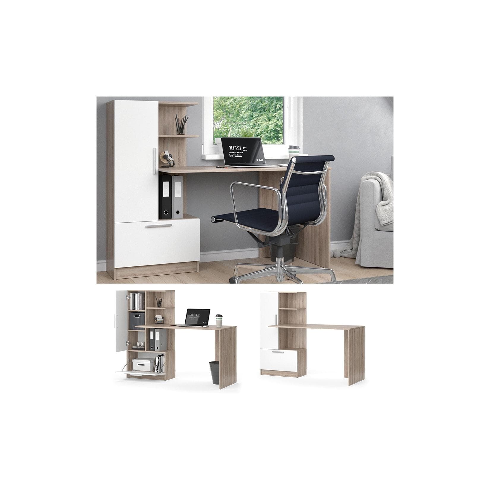 Sonoma Schreibtisch Weiß