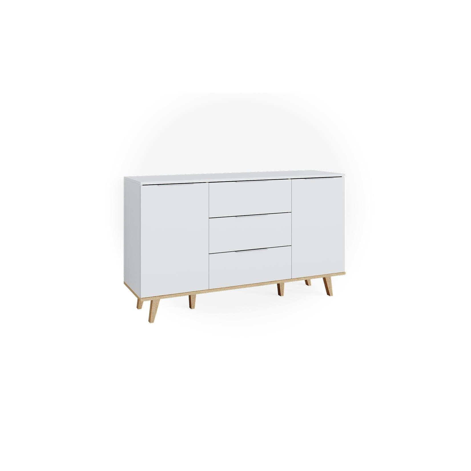 VICCO Kommode Nautica Sideboard weiß Eiche Anrichte Schublade Skandi