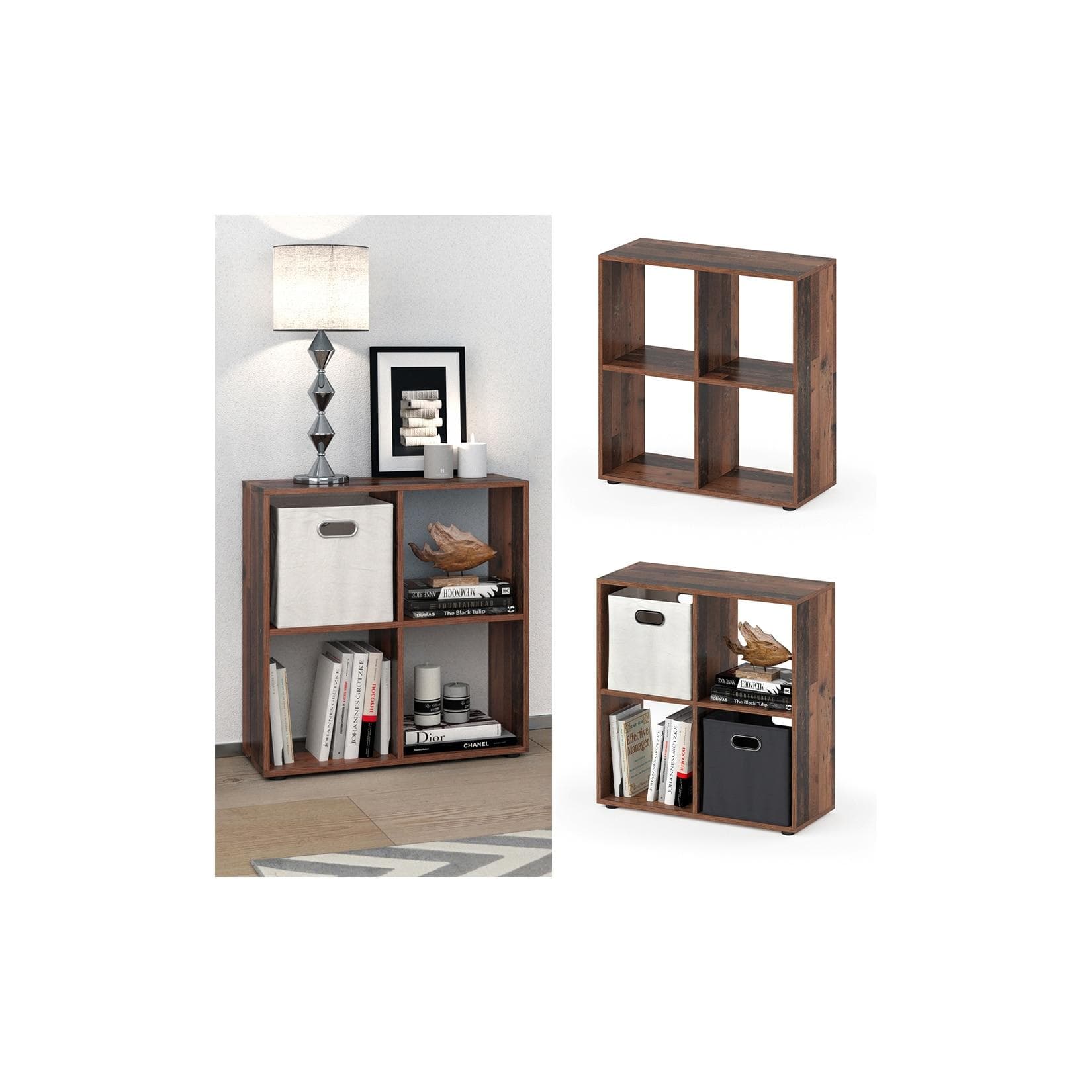 Antikholz Raumteiler Tetra