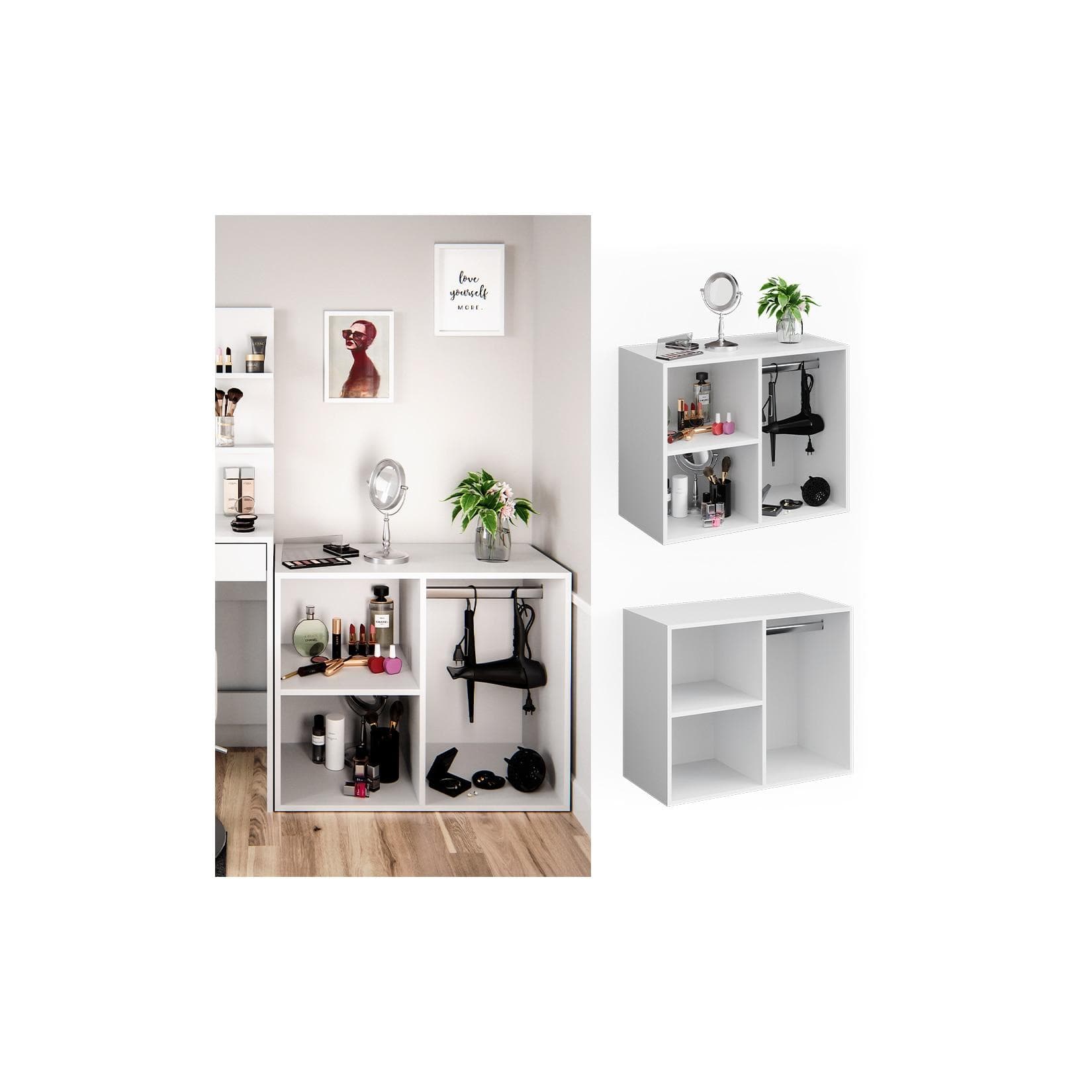 Vicco Beistellschrank Isabelle für Schminktisch