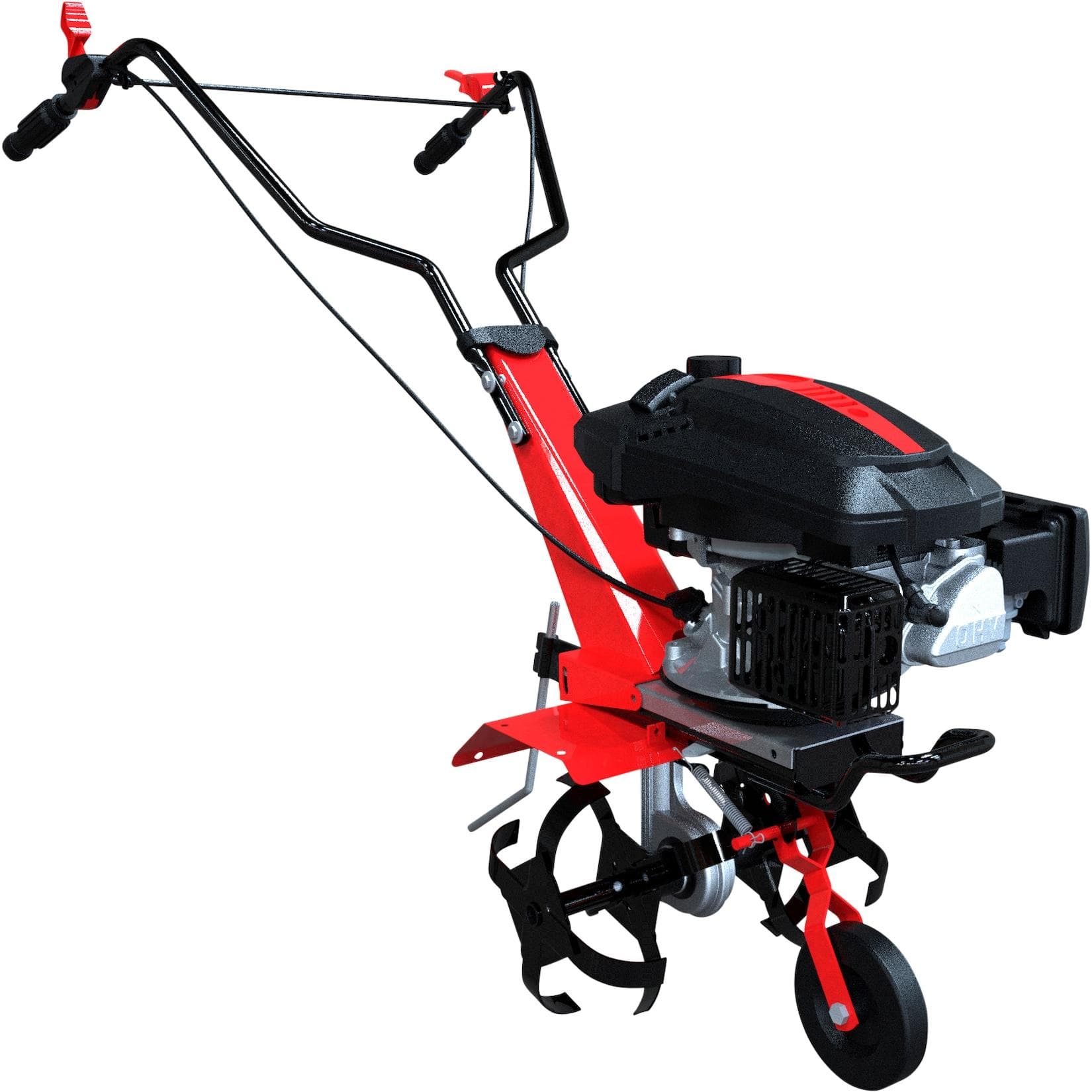 Benzinmotorhacke GÜDE GF 384 rot Motorhacken