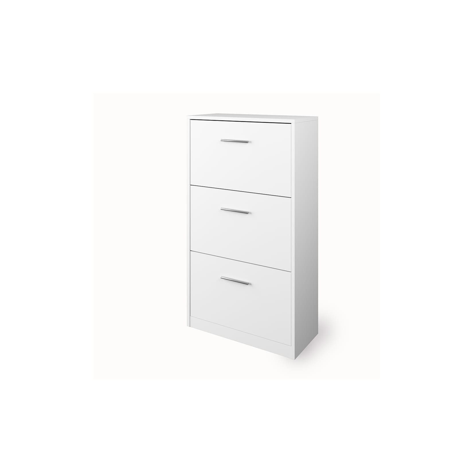 Vicco Schuhschrank Gizmo 3 Fächer Weiß
