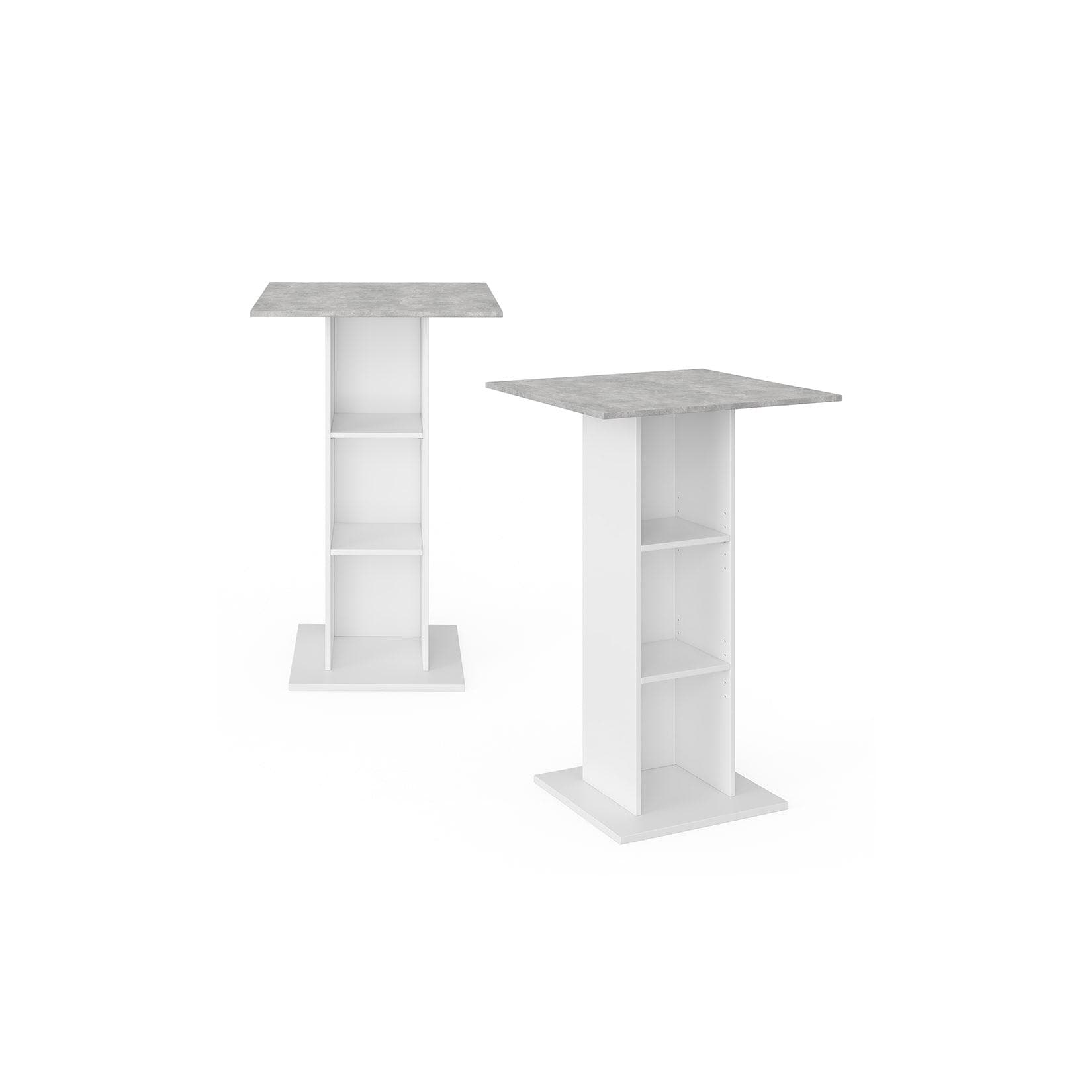 Vicco Bartisch Rodeo Weiß Beton mit Regal