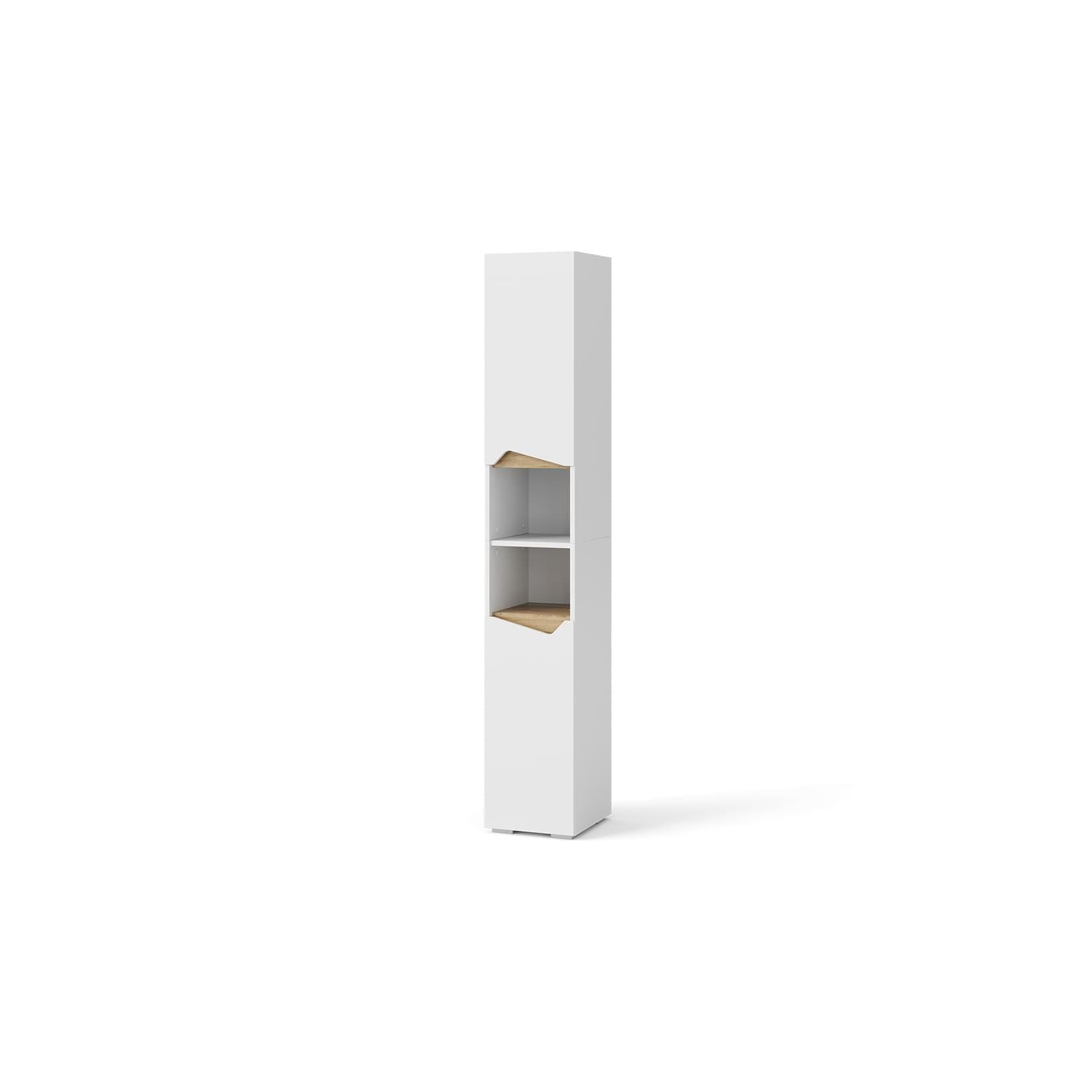 Vicco Hochschrank Marelle Weiß Artisan Badschrank
