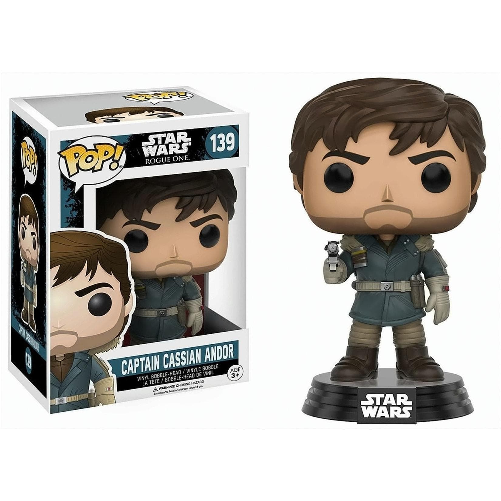 Funko Pop Star Wars Rogue One Captain Andor Figur