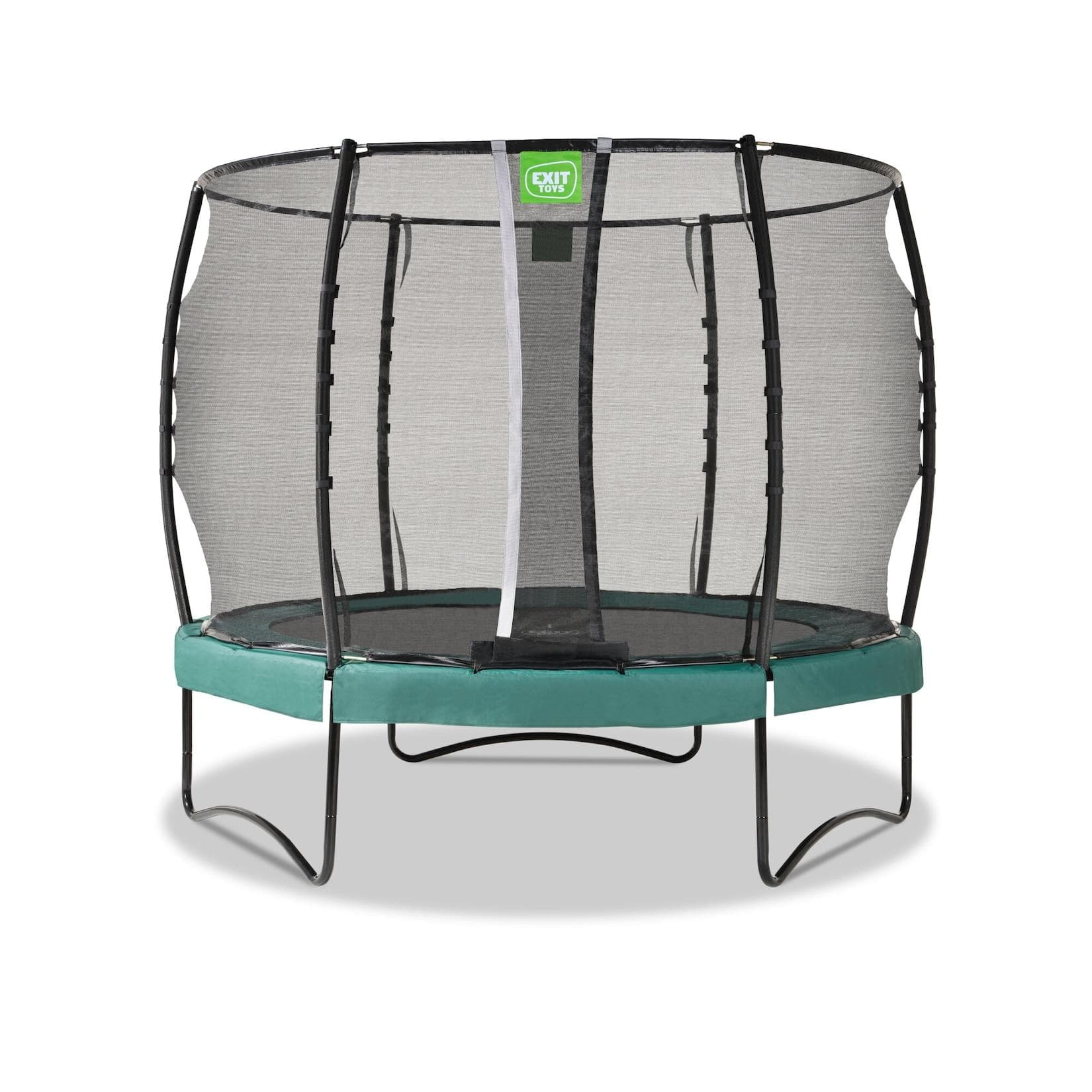 EXIT Allure Premium Trampolin Grün Ø305cm mit Sicherheitsnetz