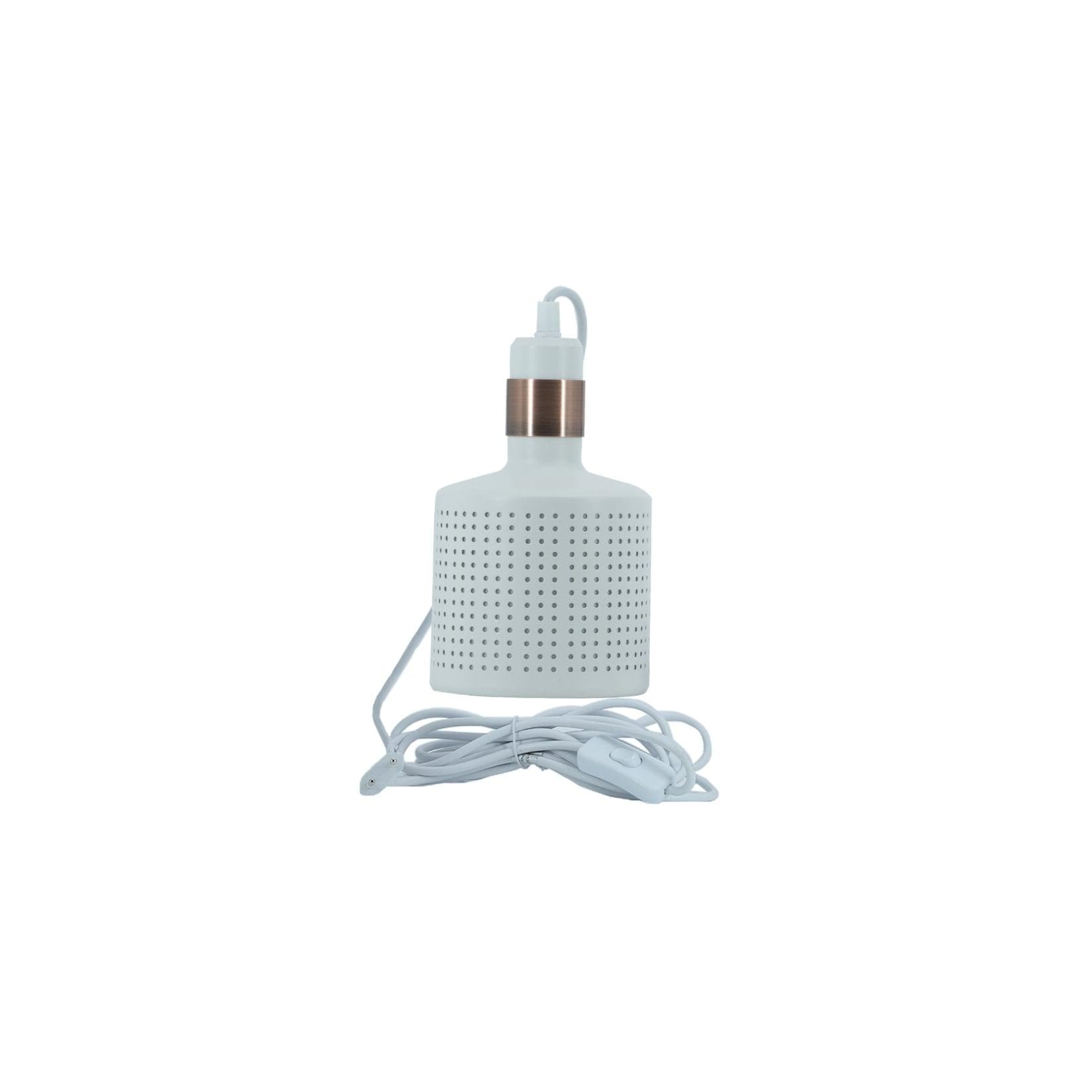 Venso EcoSolutions VEGA E27 Lampenschirm Weiß Metall Pflanzenlampe