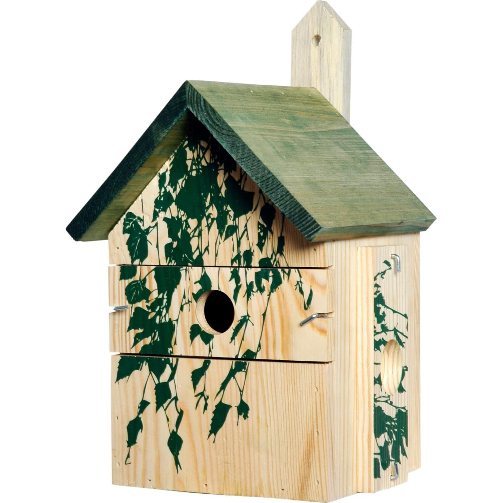 Dobar Birke Nistkasten Camouflage-Design Kiefernholz Vogelhäuschen