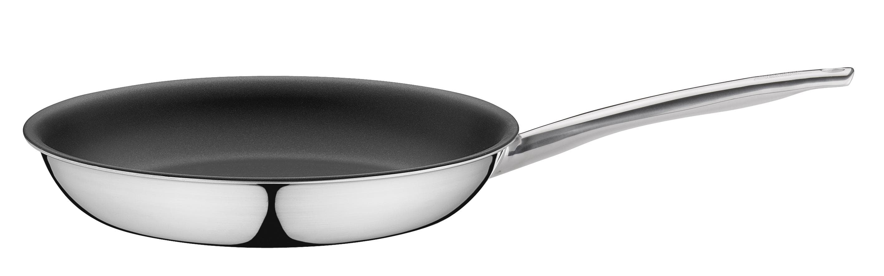 Bratpfanne Spring VULCANO CLASSIC Silberfarben Schwarz Antihaft