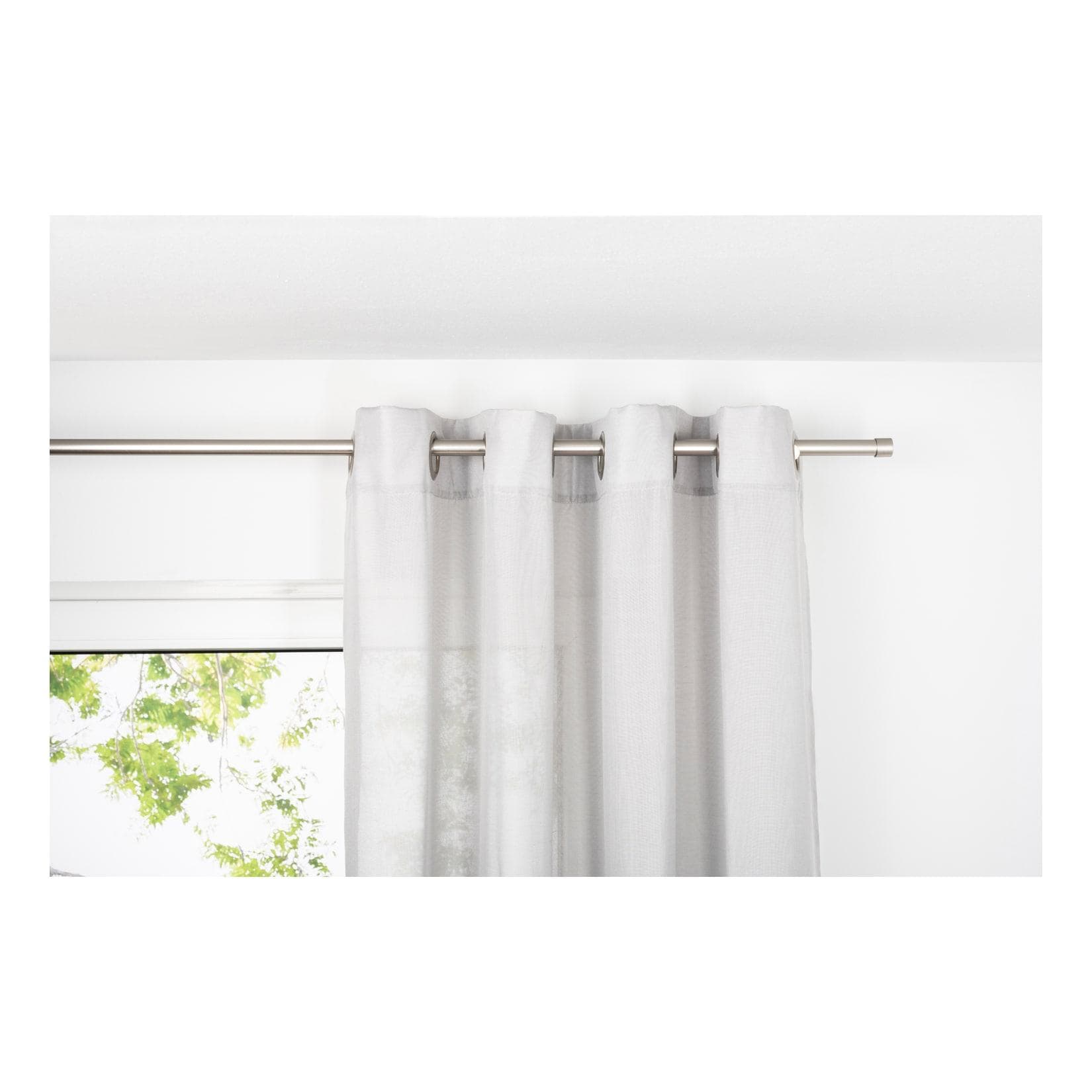 Ondeco Ösenschal Breeze Blickdicht Vorhang Grau