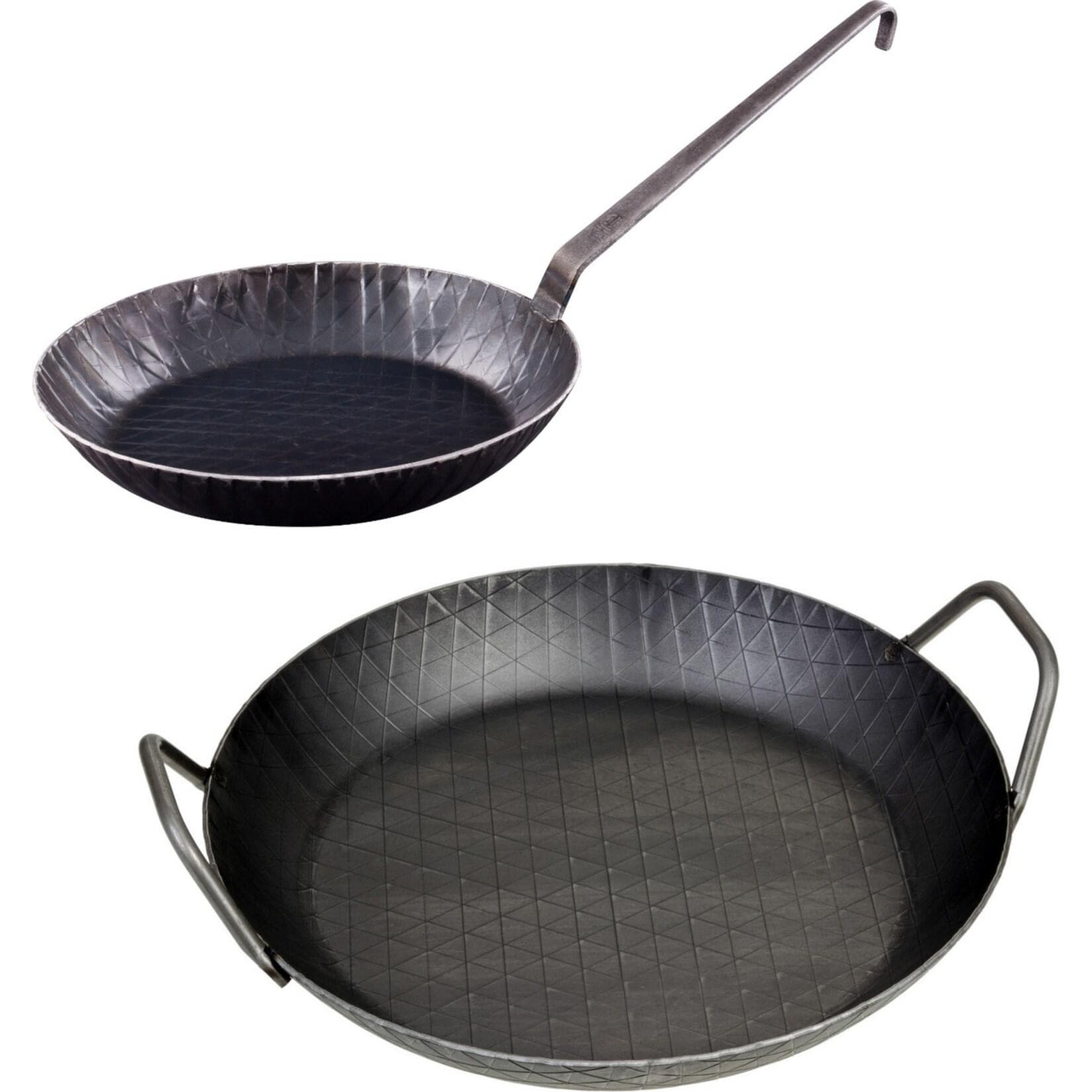 GRÄWE Eisenpfannen-Set IRON02H Schmiedeeisen