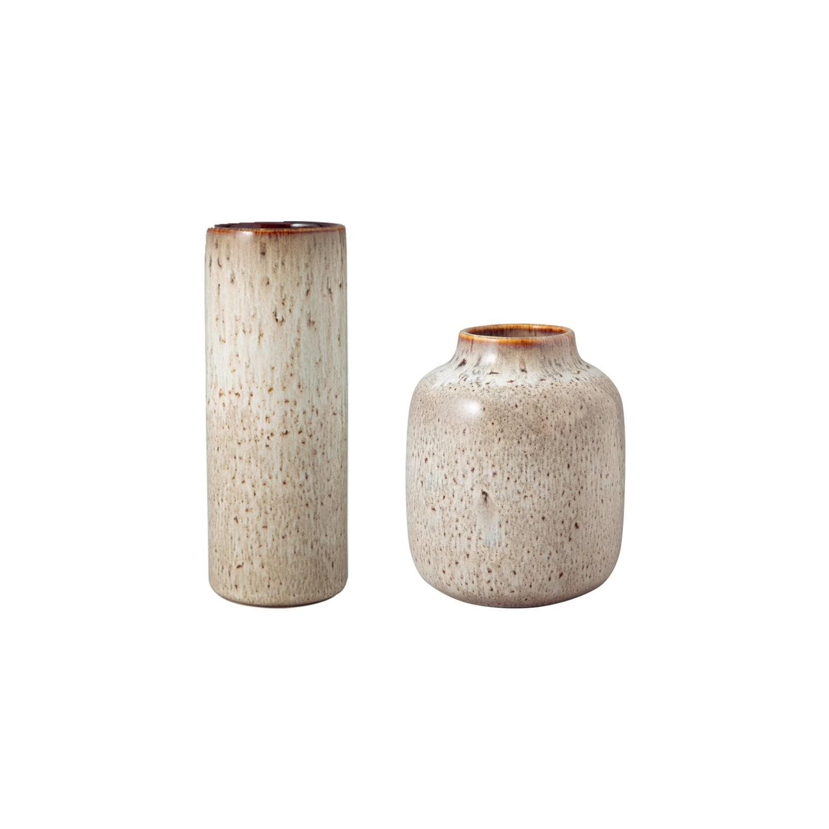 like. by Villeroy & Boch Vasen Lave Home 2er Set Beige