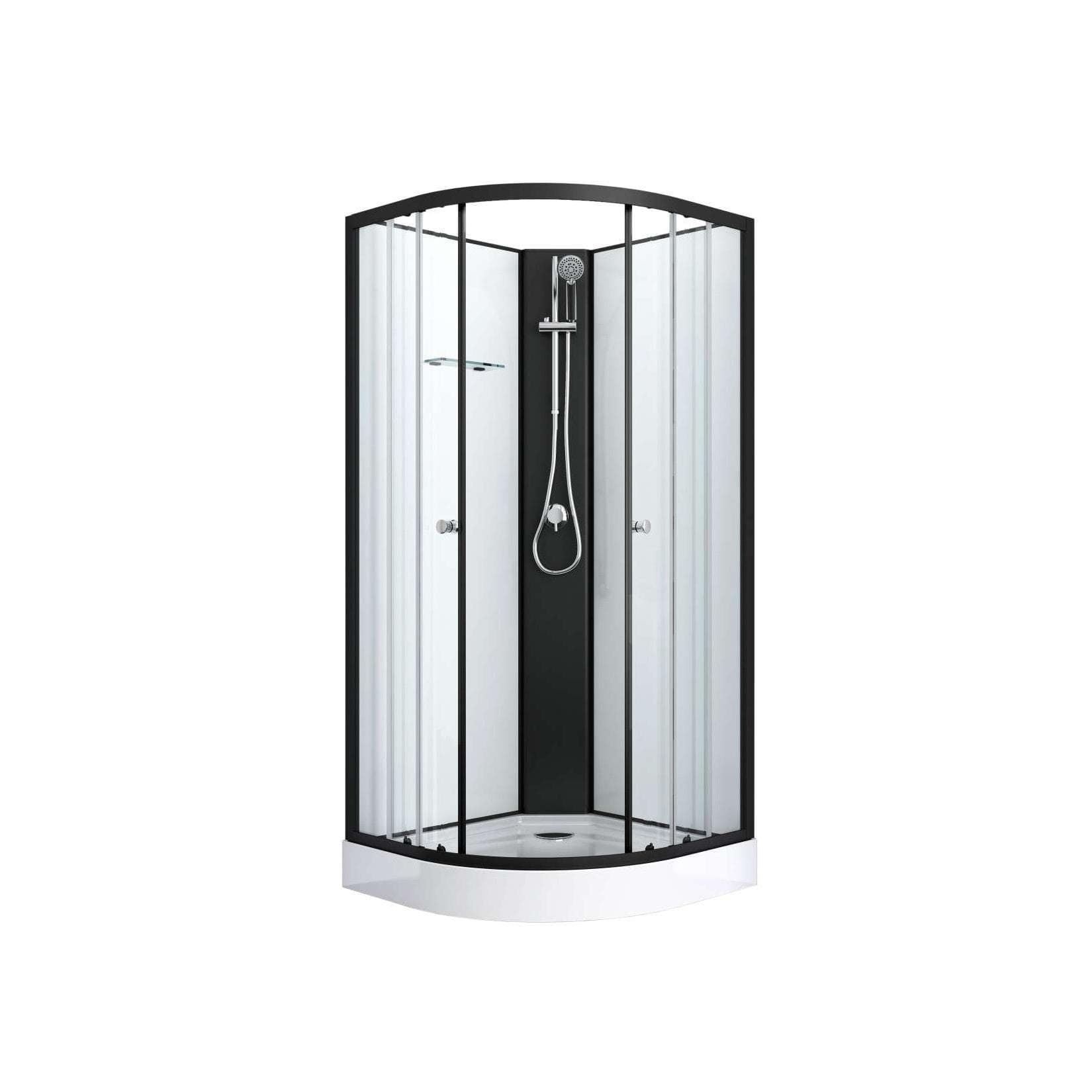 Sanotechnik Komplettdusche BALATON Sicherheitsglas 90x90 cm
