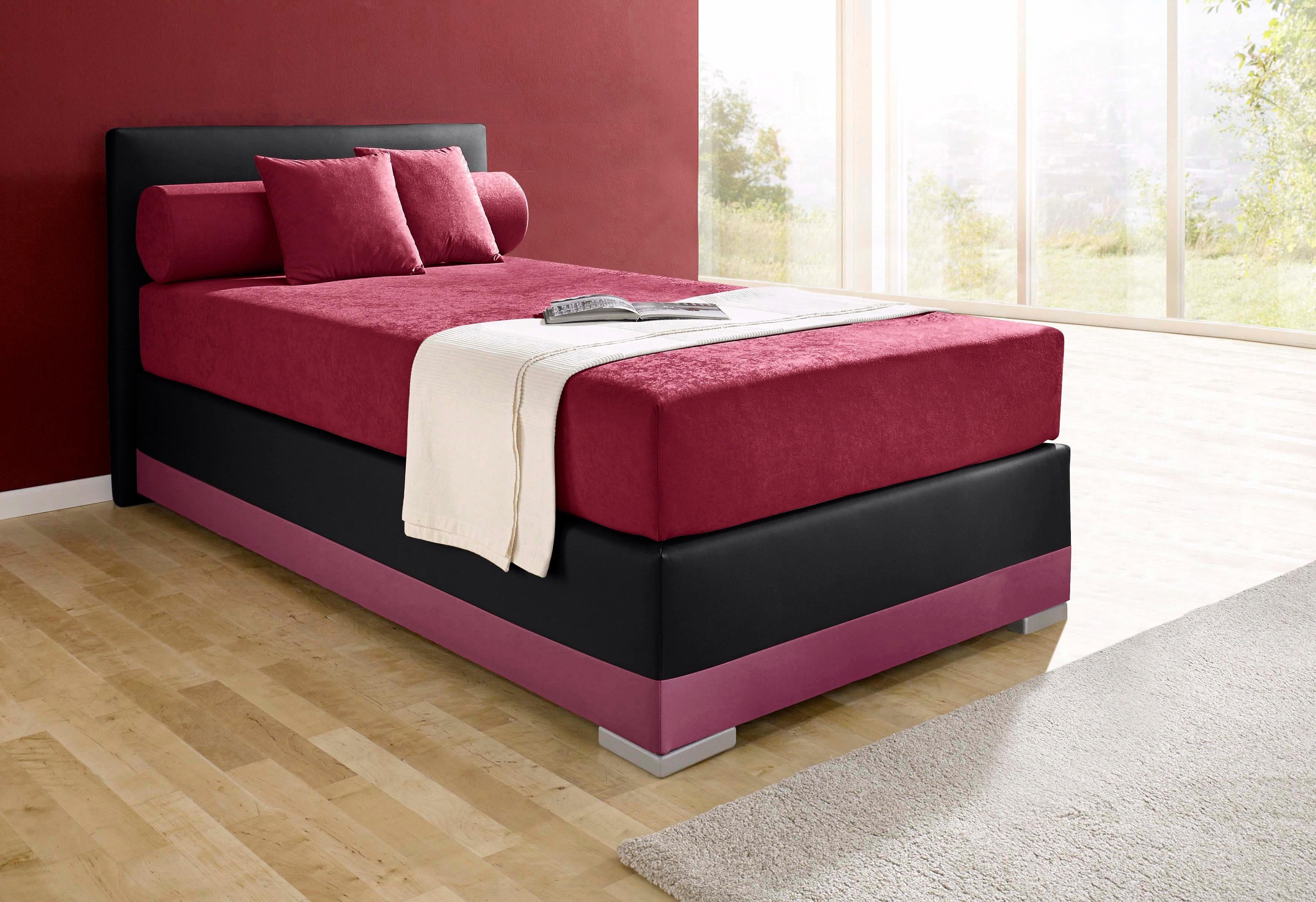 Boxspringbett MAINTAL Lago mit Bonnell-Federkernmatratze