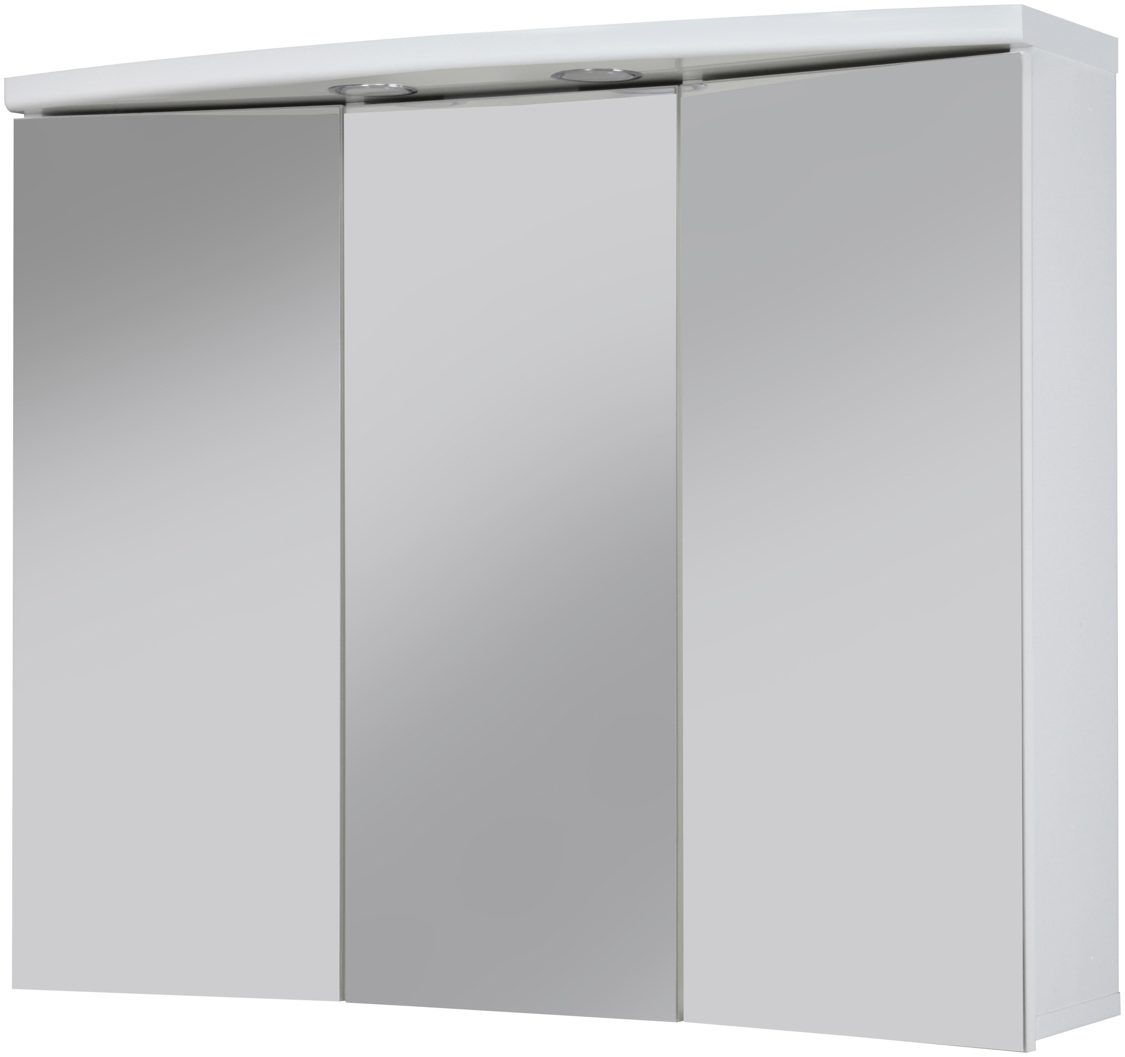 Spiegelschrank JOKEY Ancona LED Weiß 83 cm Breite