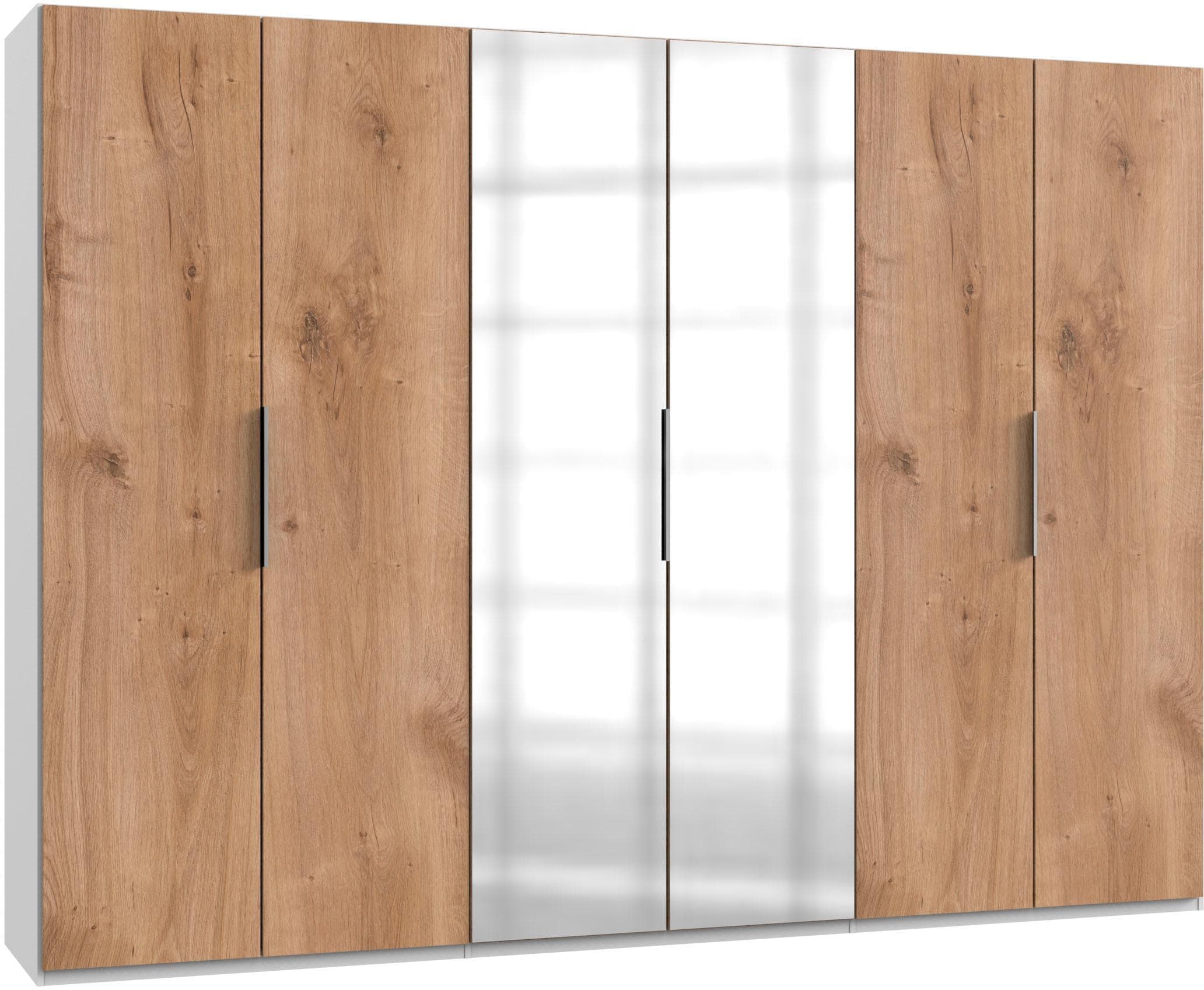 Wimex Level Kleiderschrank Weiß mit Spiegeltür