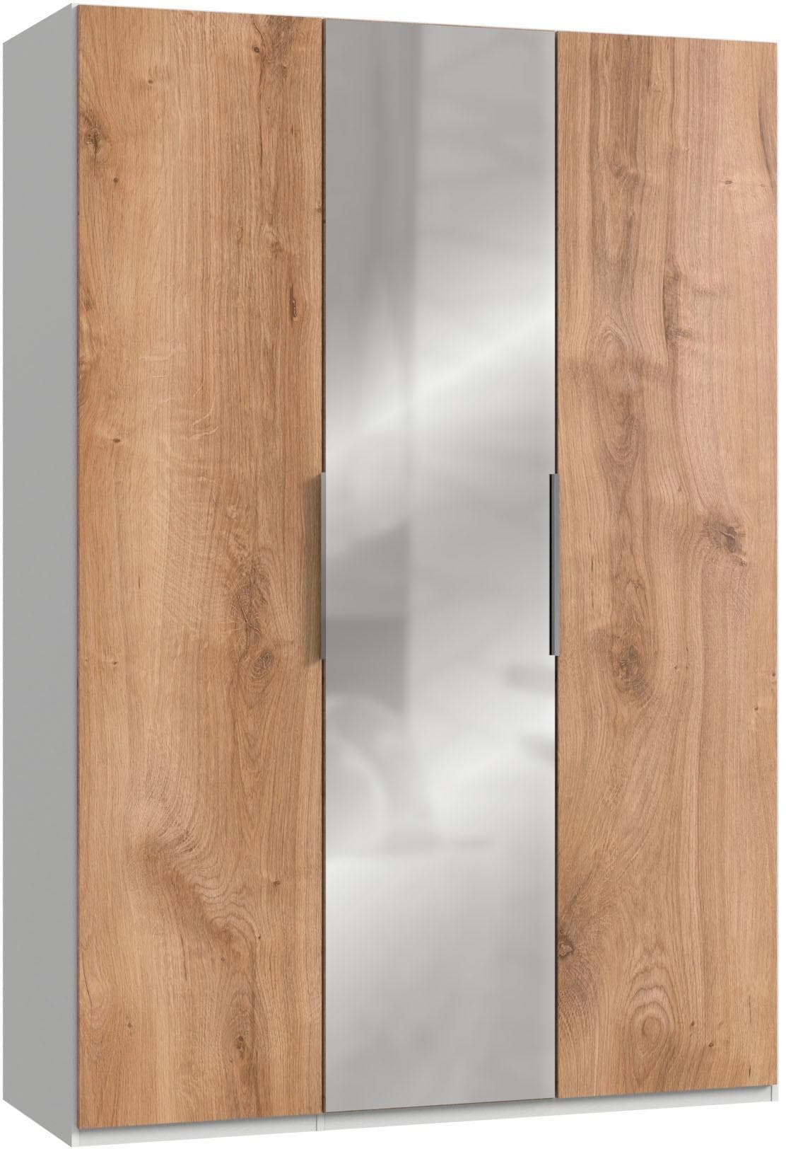 Wimex Kleiderschrank Weiß Modern Spiegeltüren