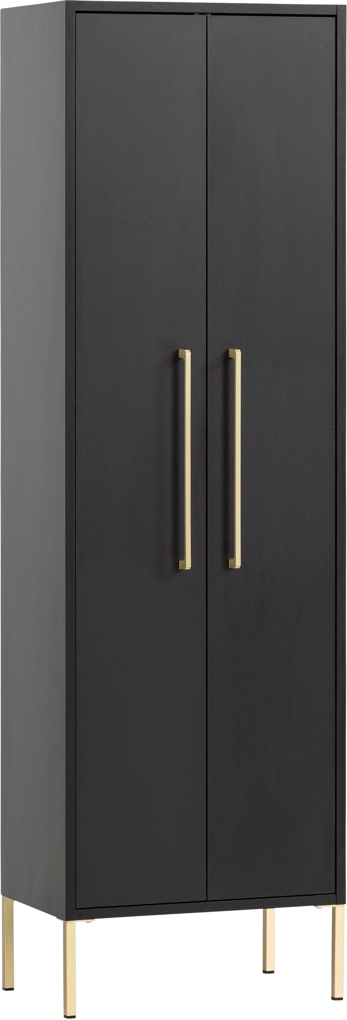 Schildmeyer Midischrank Sarah Schwarz mit Soft-Close