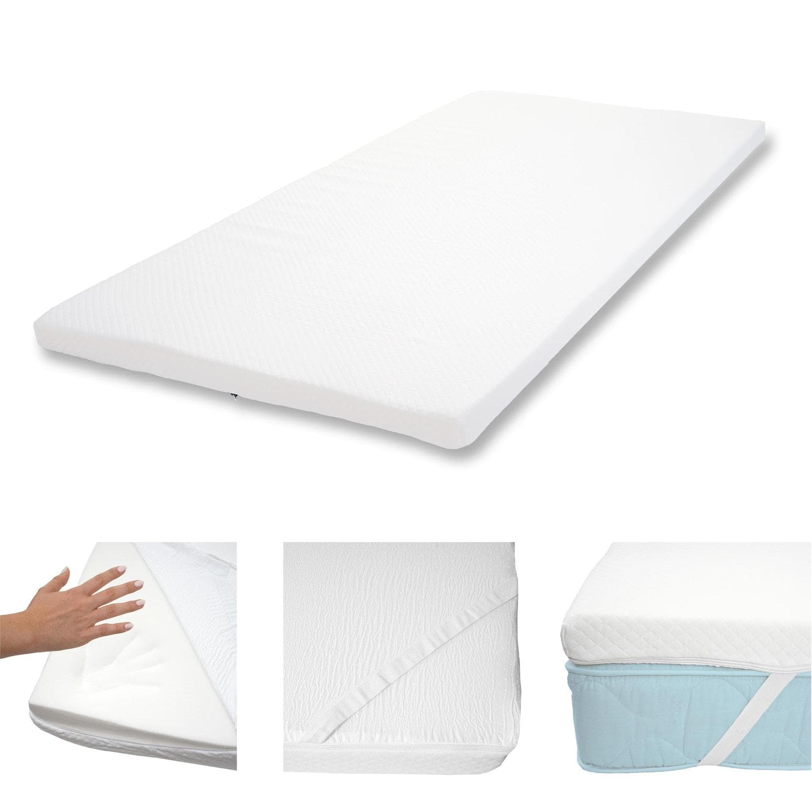 MCW 6cm Memoryfoam-Matratzentopper Viscoschaum 90x200cm