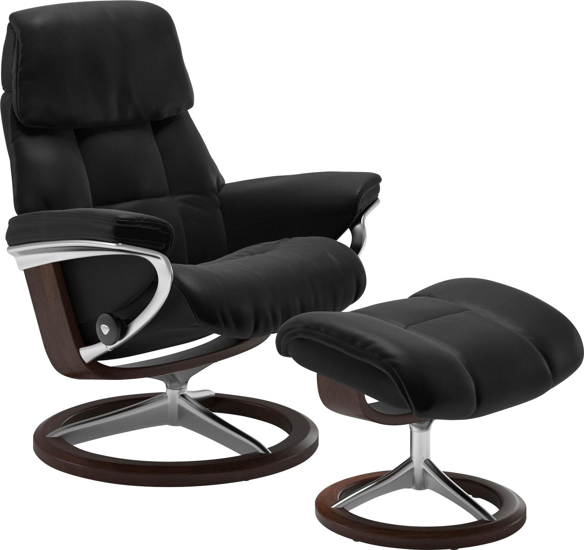 Relaxsessel STRESSLESS Ruby Schwarz mit Kaltschaum-Polsterung