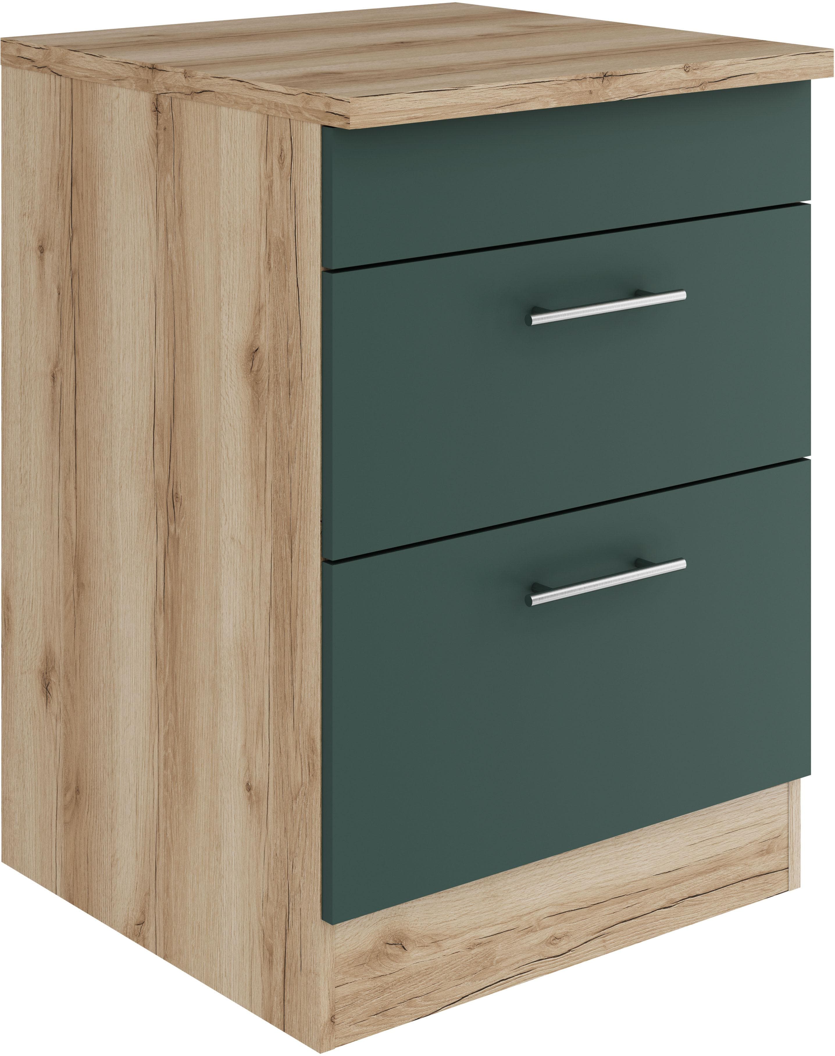 Kochfeld-Umbauschrank mit 2 Auszügen