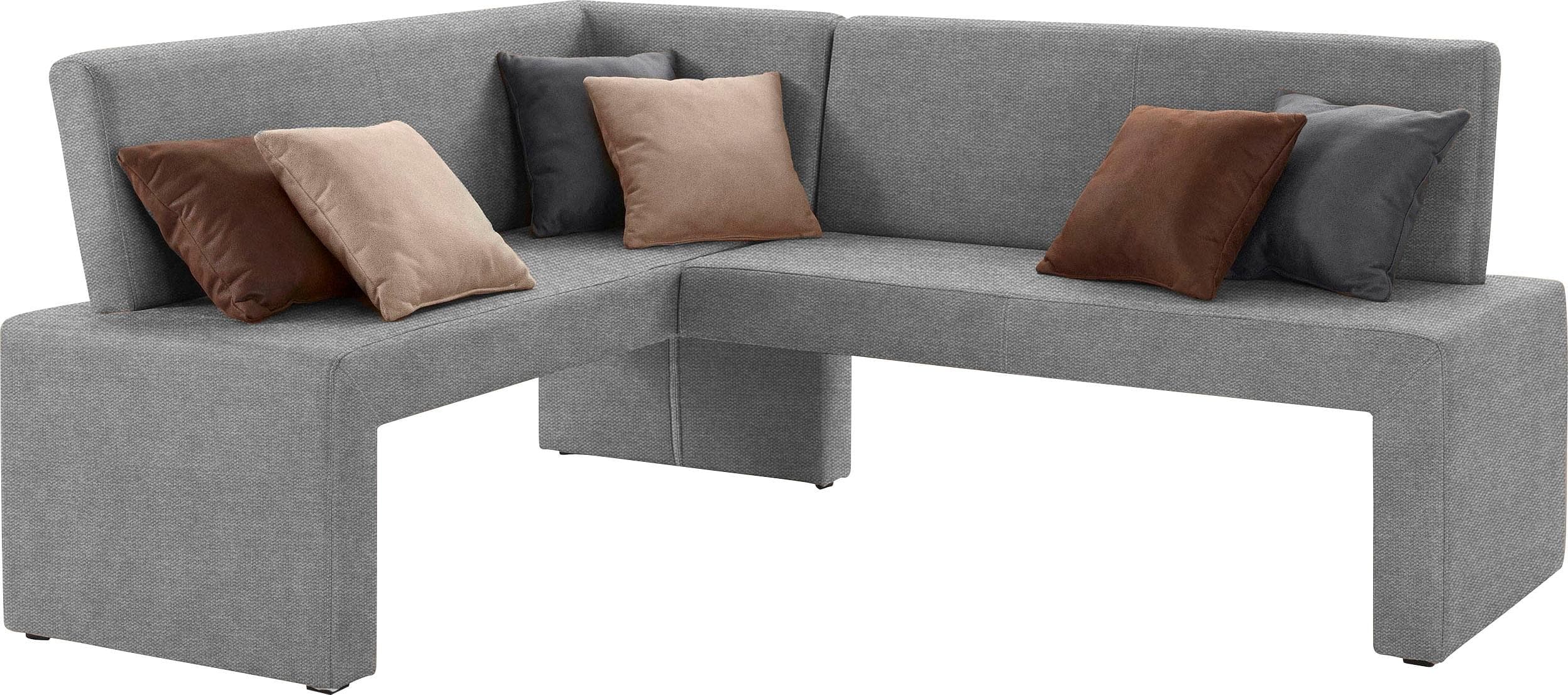 Home affaire Eckbank Barcelona, In verschiedenen Stoffen und Farben