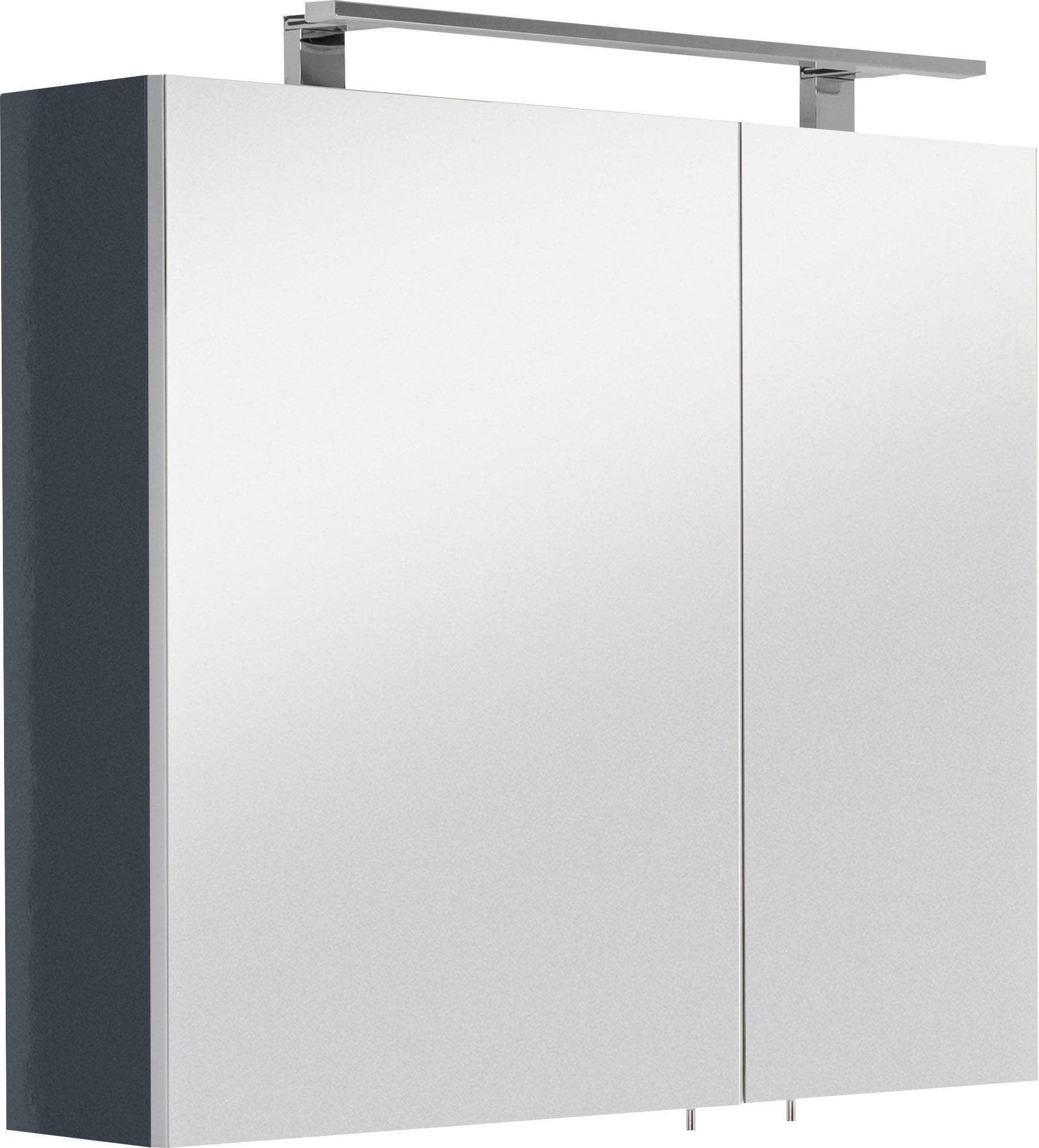 OPTIFIT Spiegelschrank Mino mit LED-Beleuchtung und Soft-Close