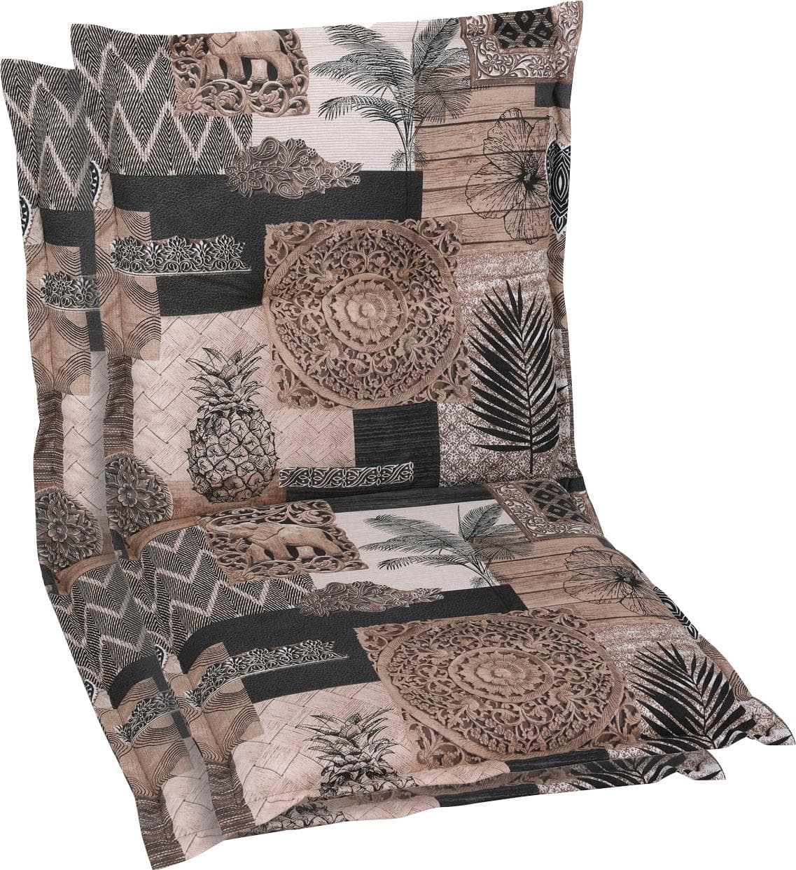 GO-DE Sitzauflage Set für Niederlehner: Bequem & UV-beständig