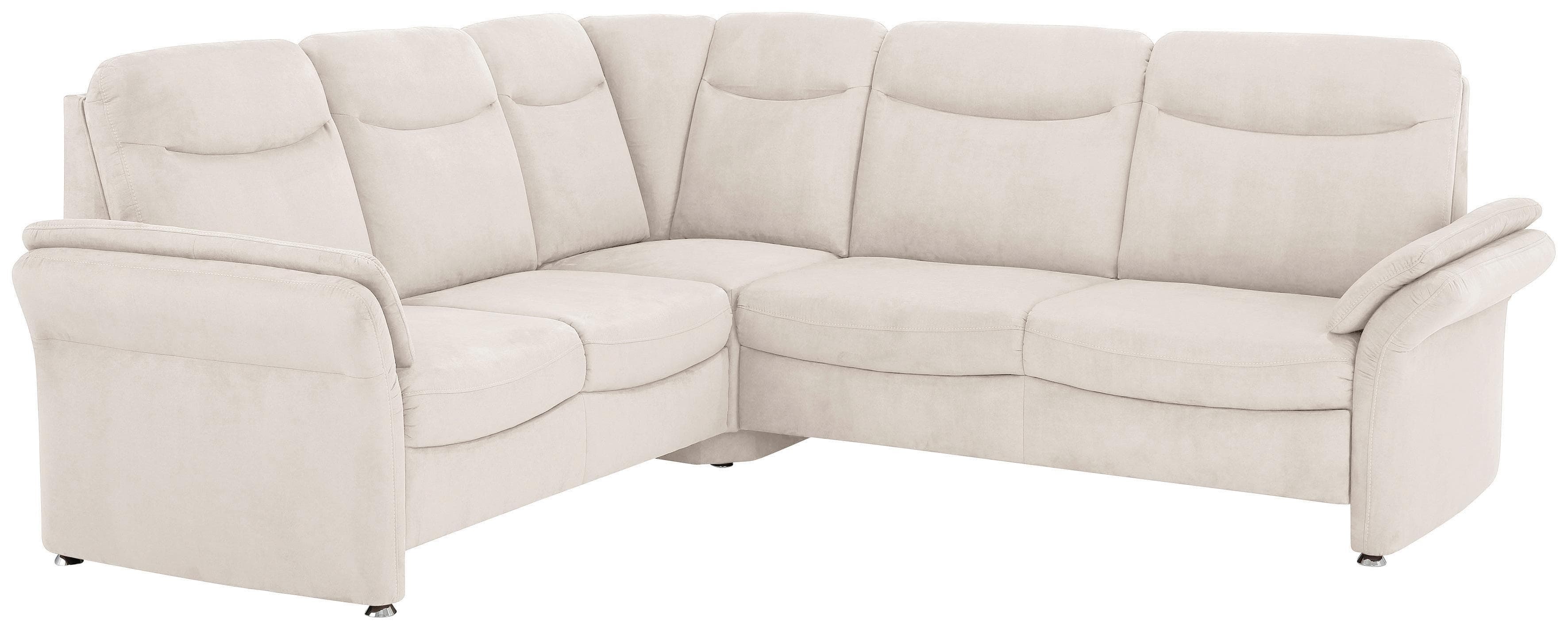 Ecksofa in beige und creme, modern, Landhaus, romantisch, traditionell