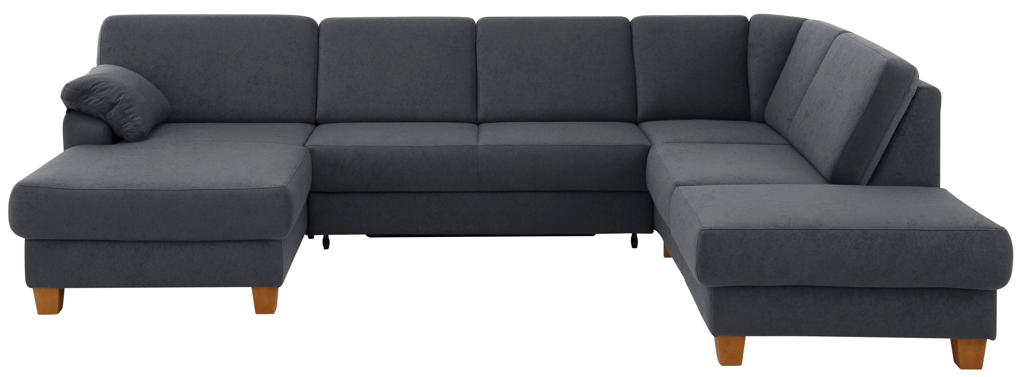 Moderne Wohnlandschaft in grau (anthrazit)