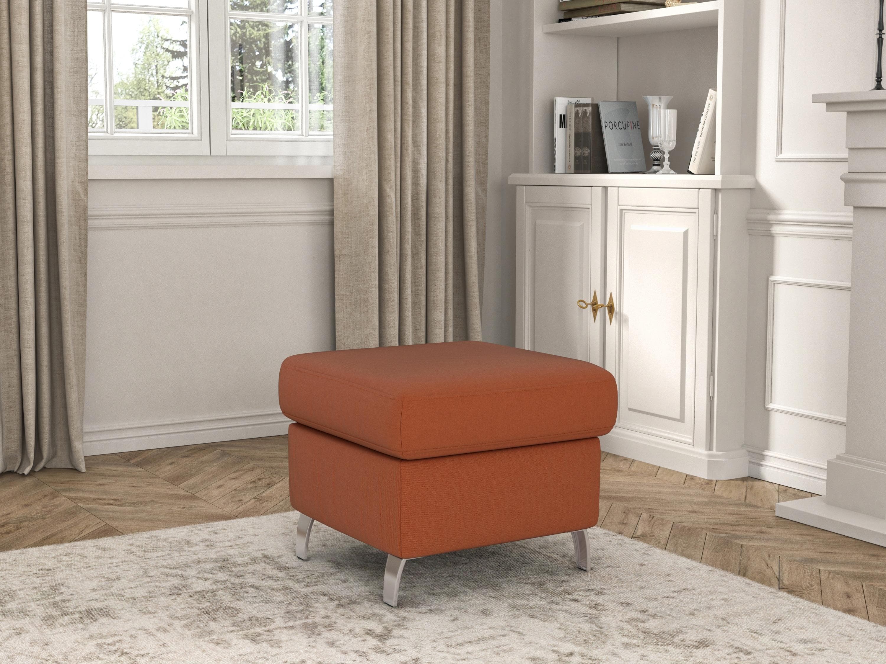 Multifunktionales Stauraumhocker mit abwaschbarem Soft Clean Bezug