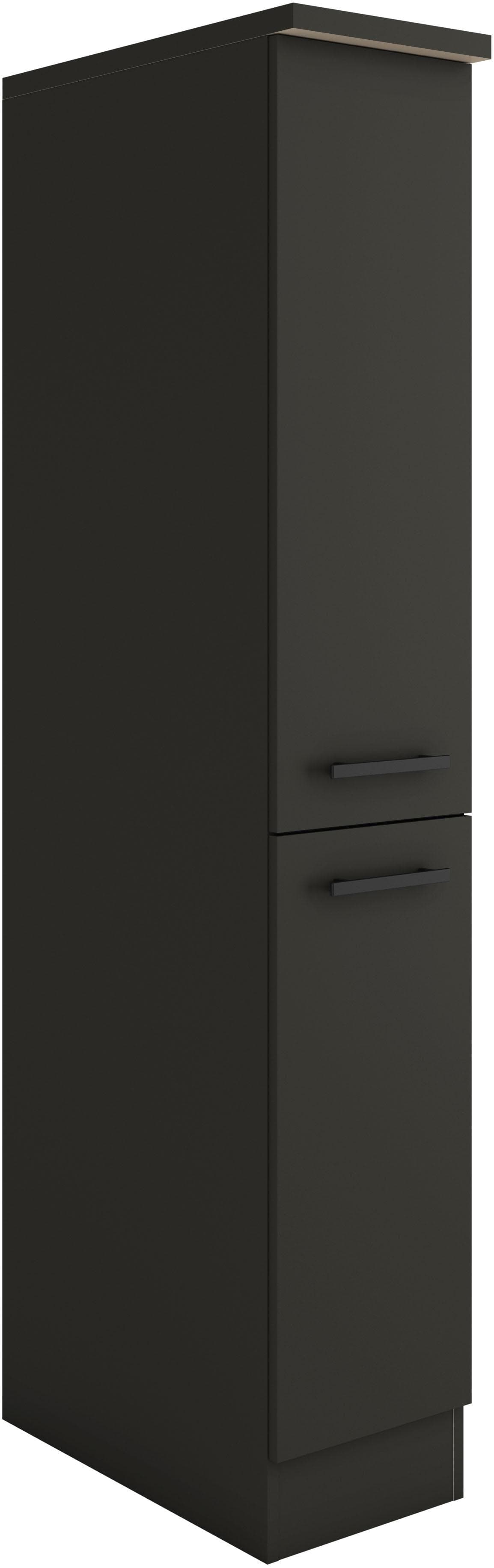 OPTIFIT Apothekerschrank Palma - Moderner Schrank mit Aluminiumgriffen