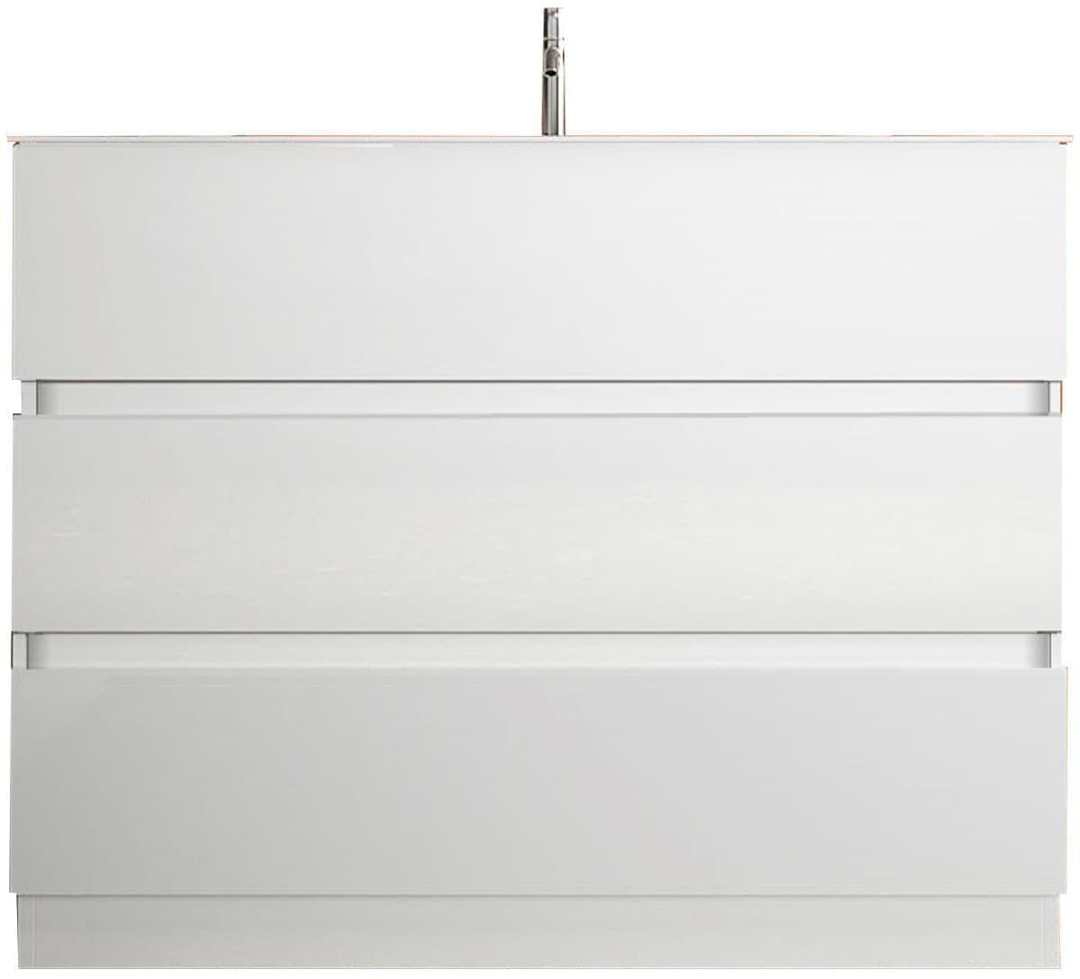 welltime Waschtisch Start Modernes Design Hochglanz-Lack