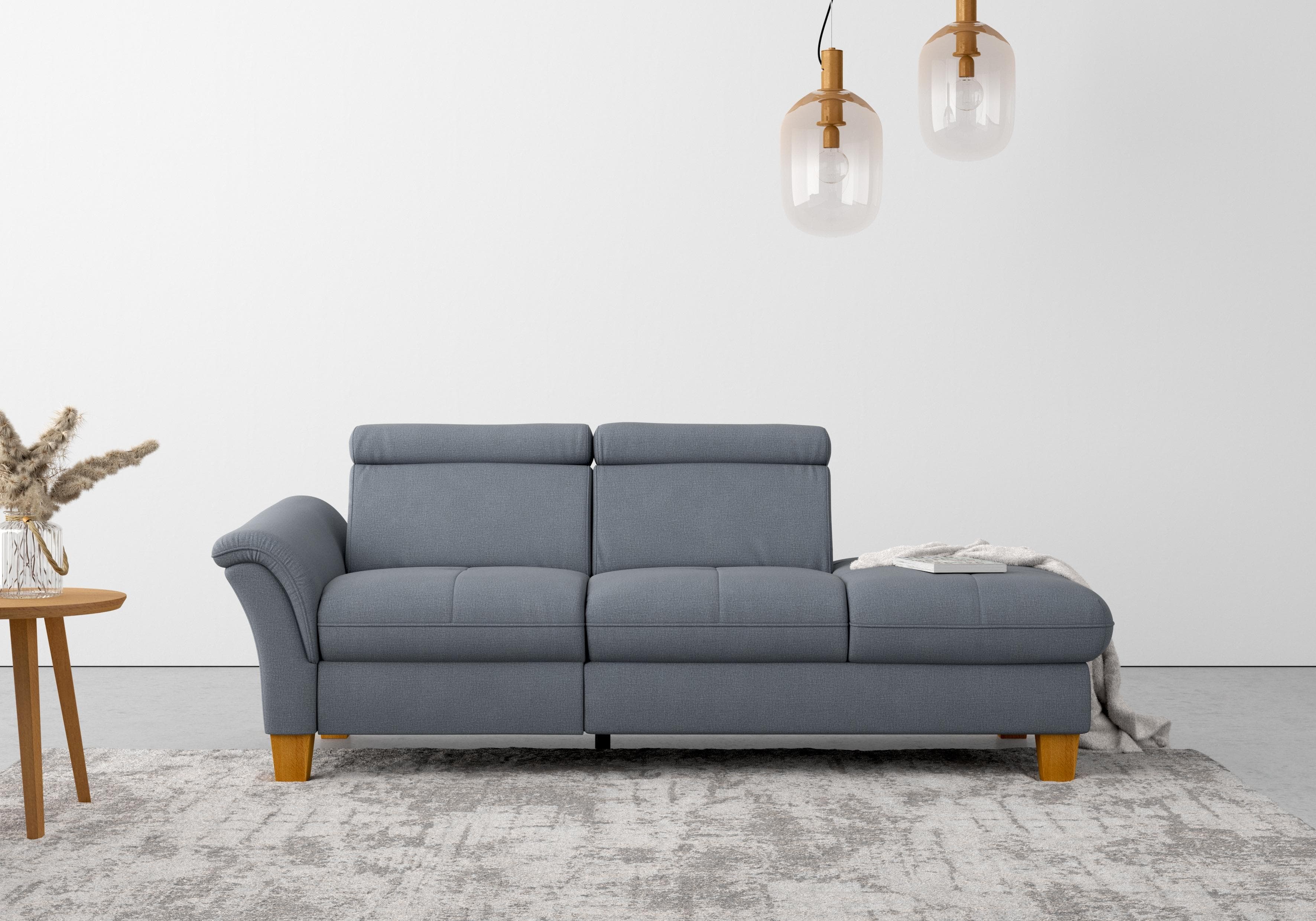 Home Affaire Recamiere Lindgren Hellblau Polyester