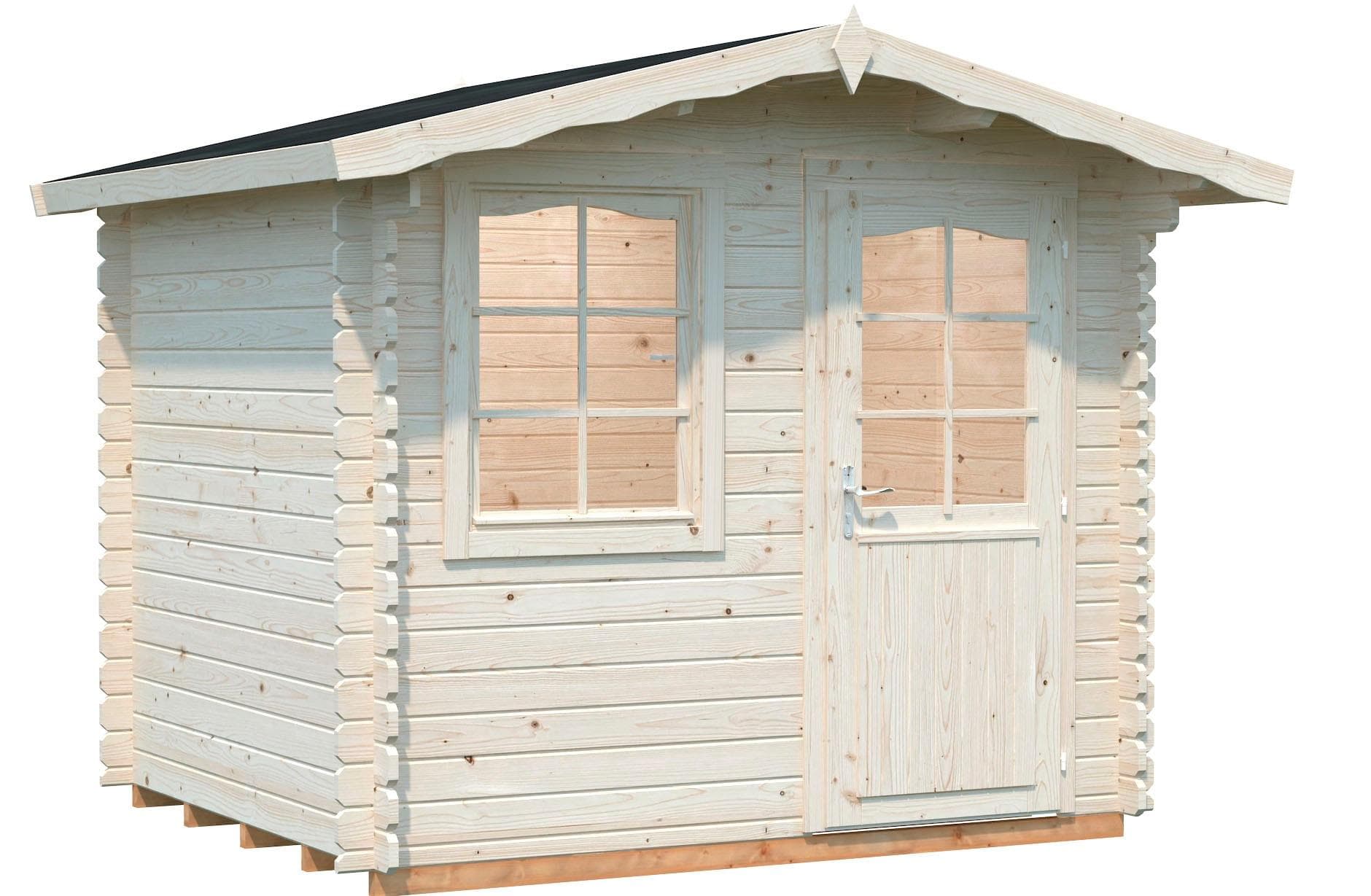 Gartenhaus PALMAKO Emma Massivholz Transparent