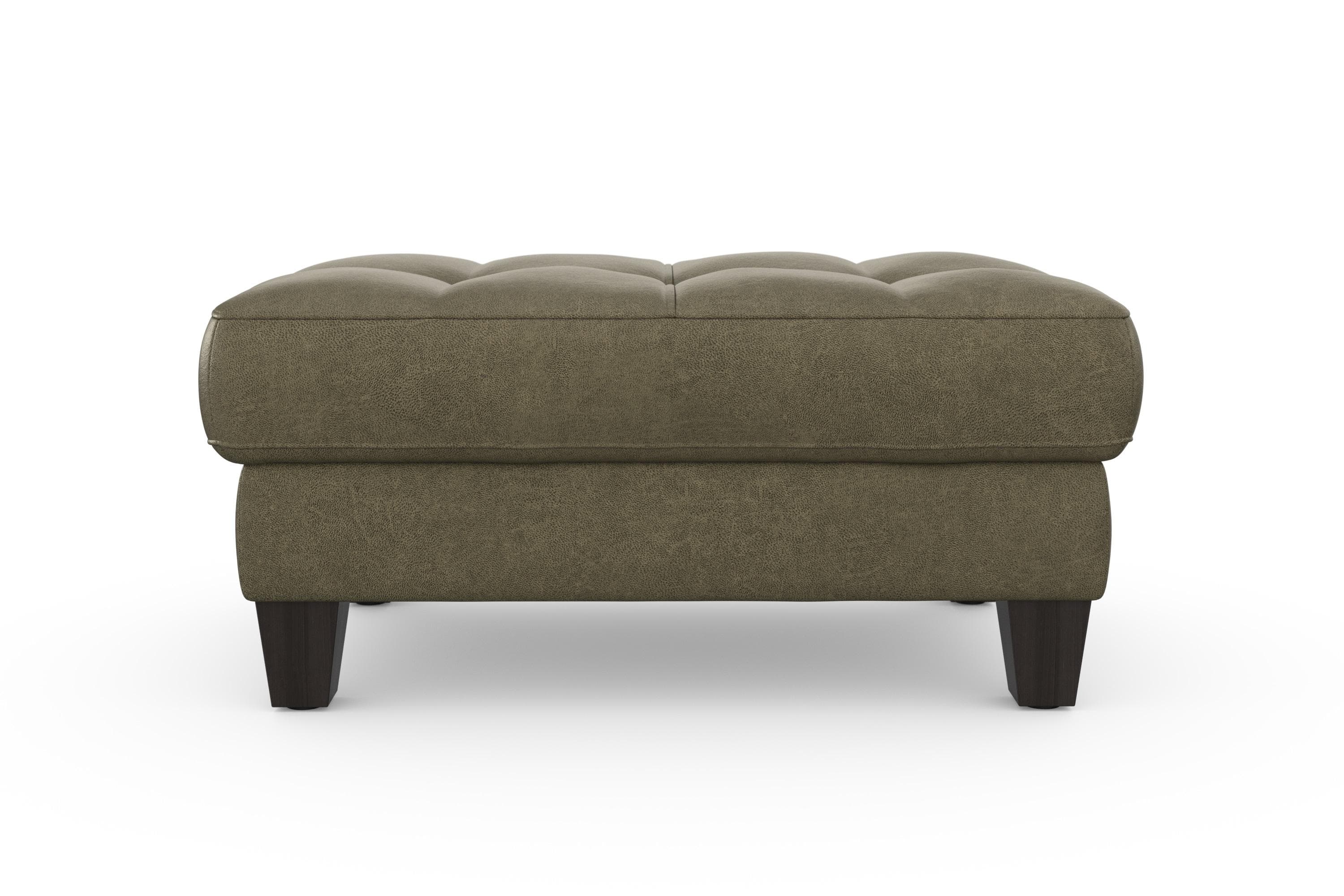 SIT & MORE Stauraumhocker Westham Olive Microfaser