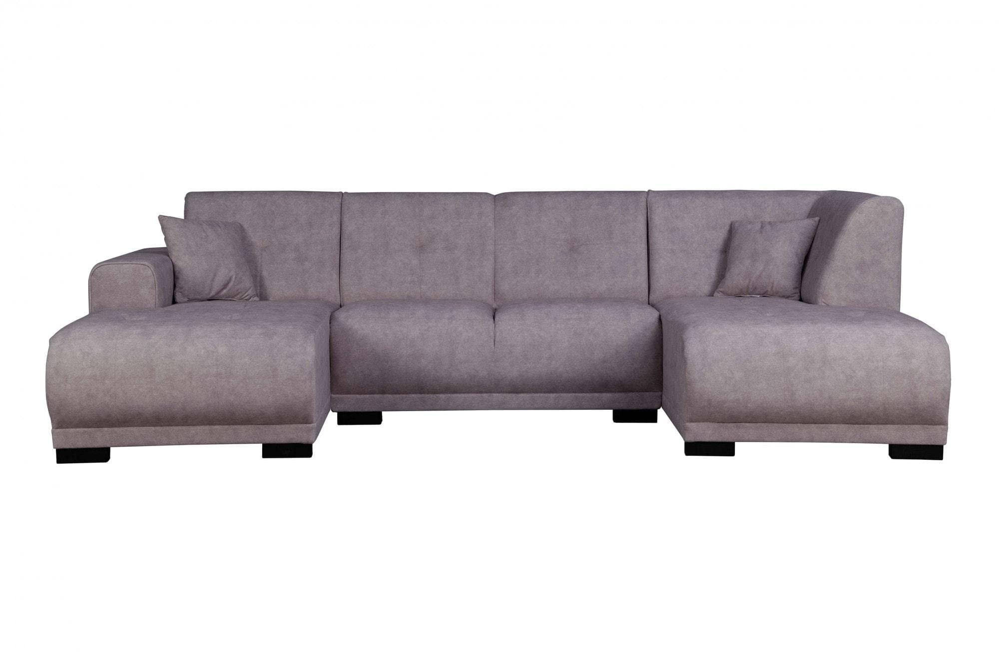 U-förmige Wohnlandschaft mit Recamiere