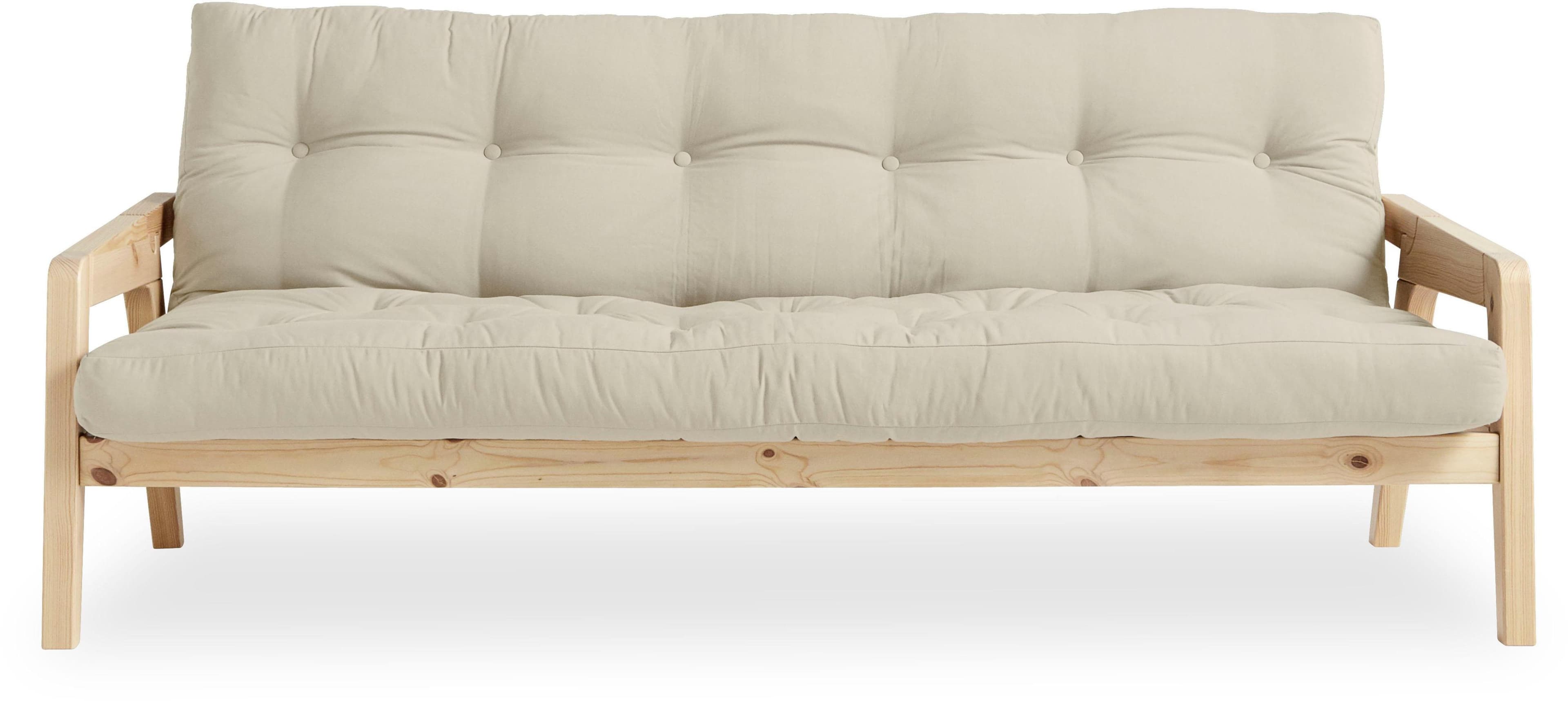 Karup Design Schlafsofa Beige mit Futonmatratze