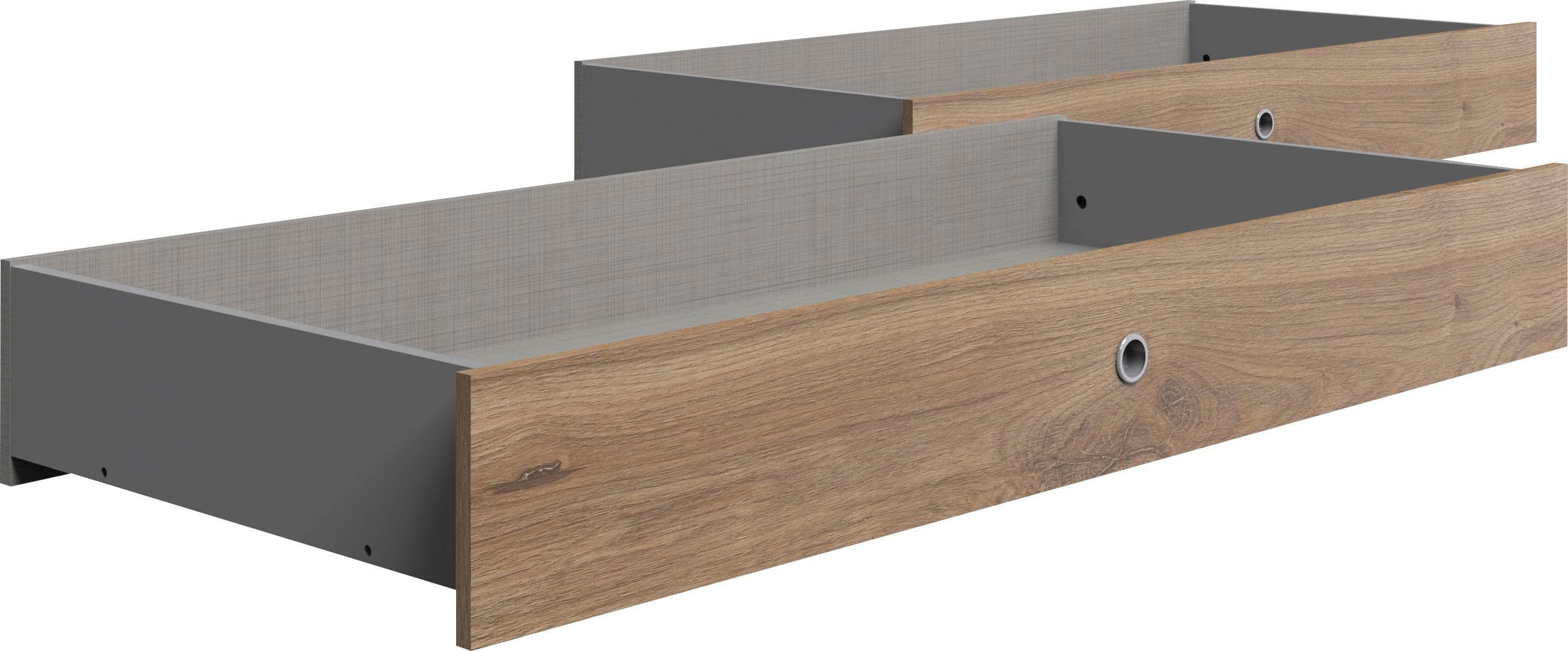 Praktischer Bettschubkasten (2er Set) für mehr Stauraum